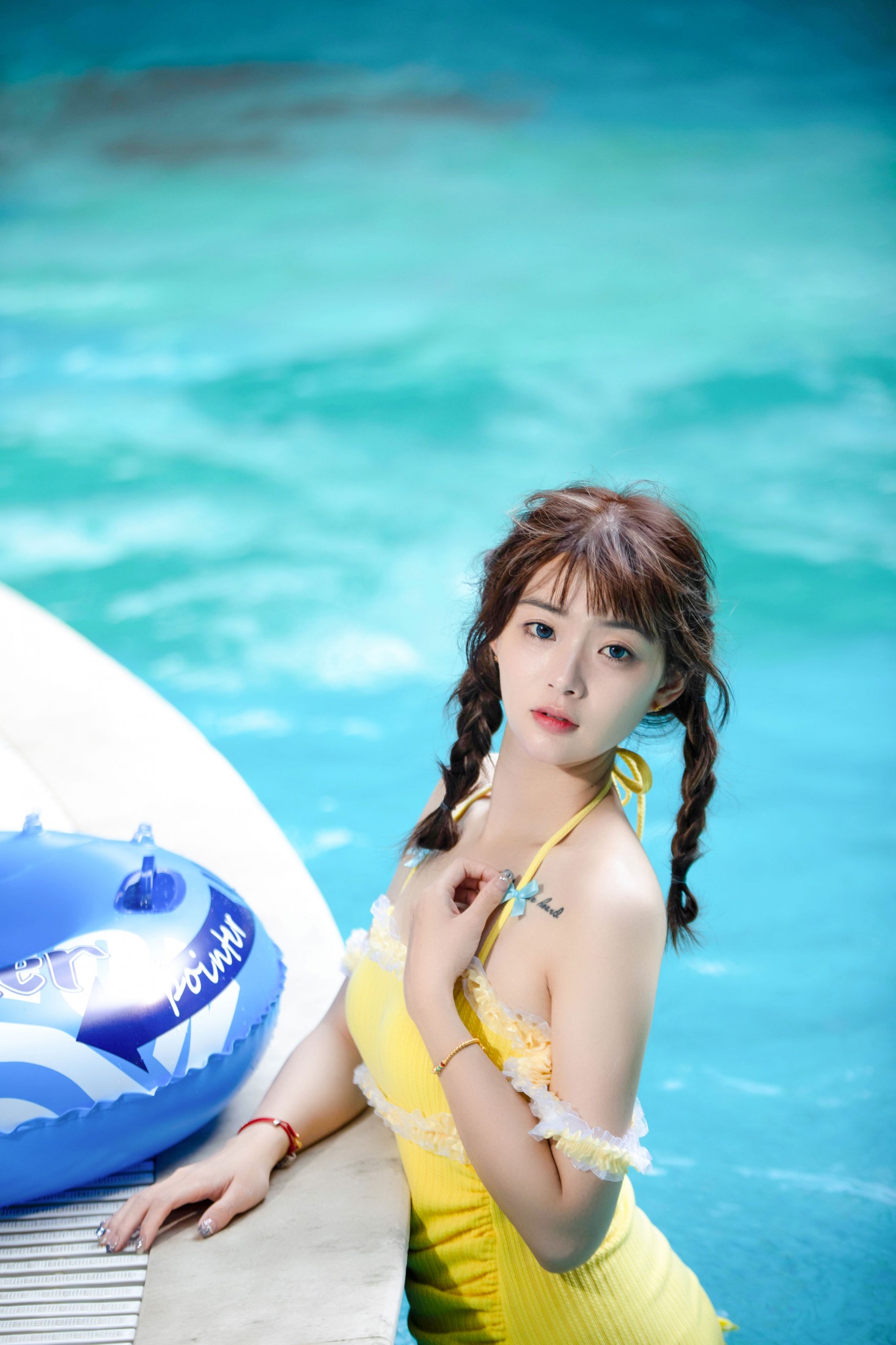 小林 – 《泳池的少女》[14P] 插图4