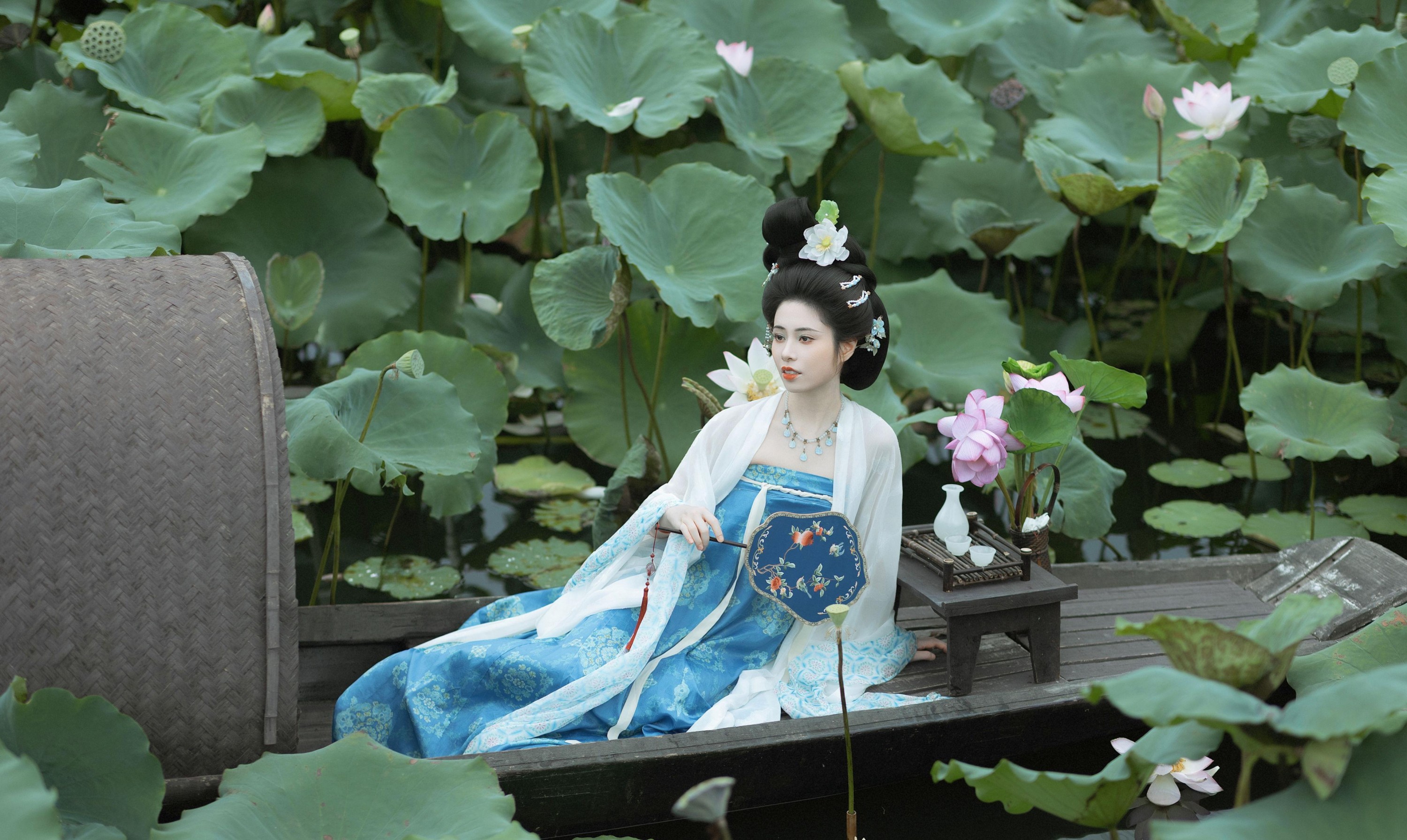 猫酱 – 《荷间独酌》[44P] 插图2