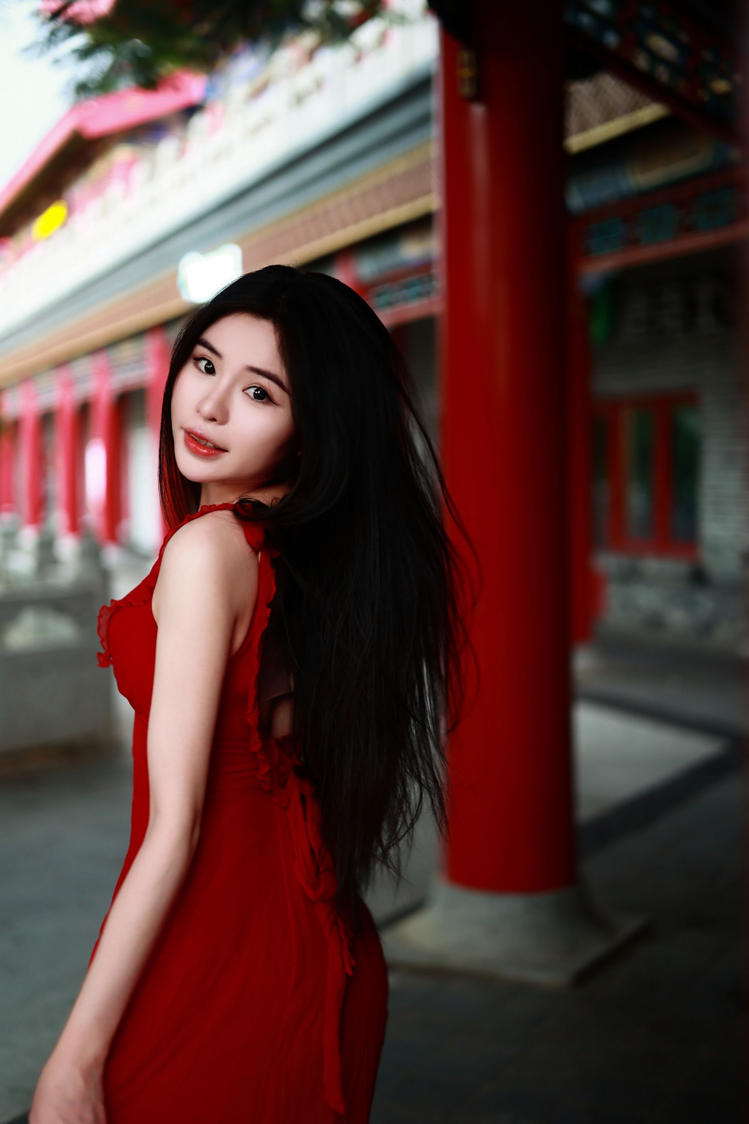 caicai – 《傍晚的红色》[11P]-66COS