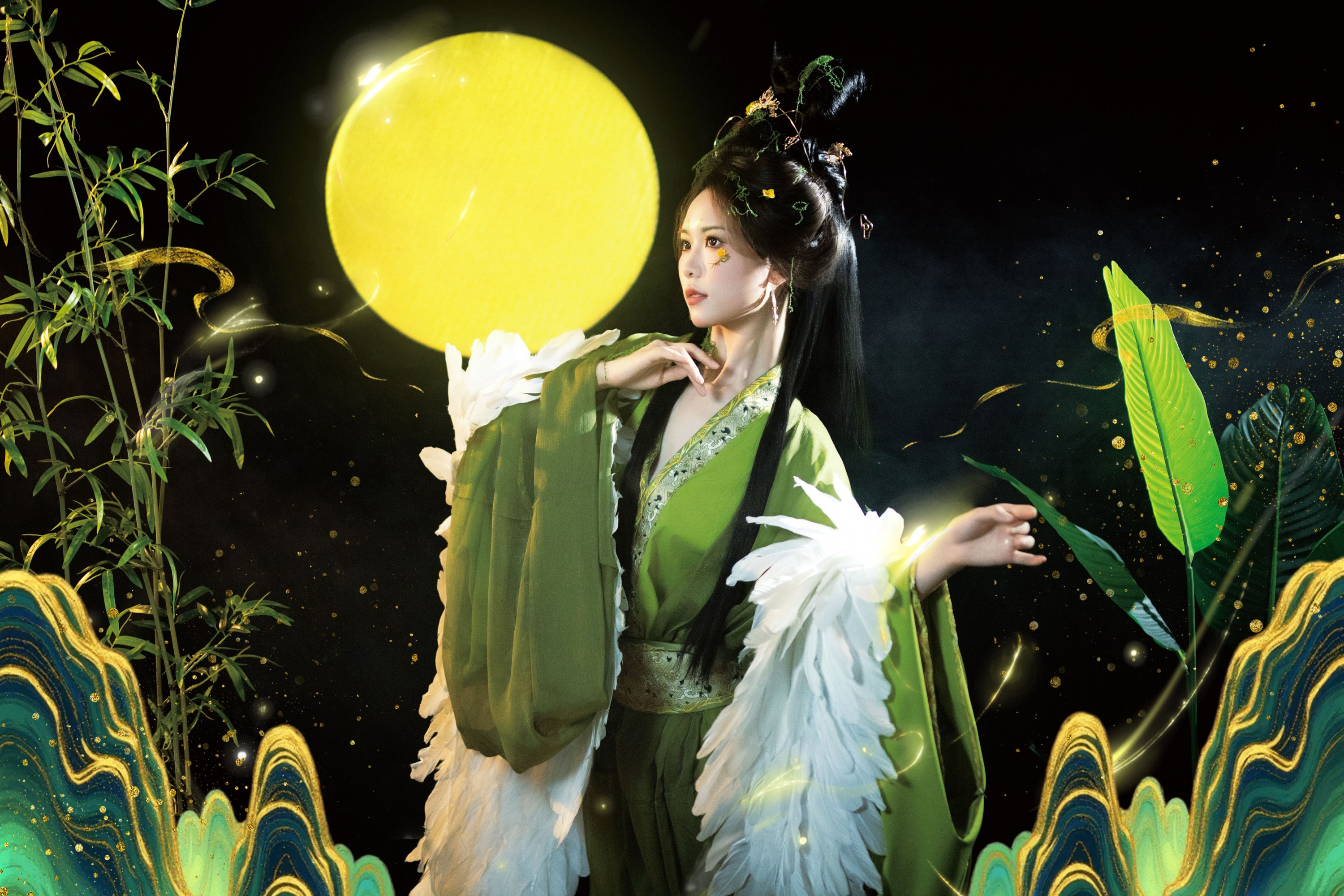 憨憨婷… – 《山鬼》[14P]-66COS