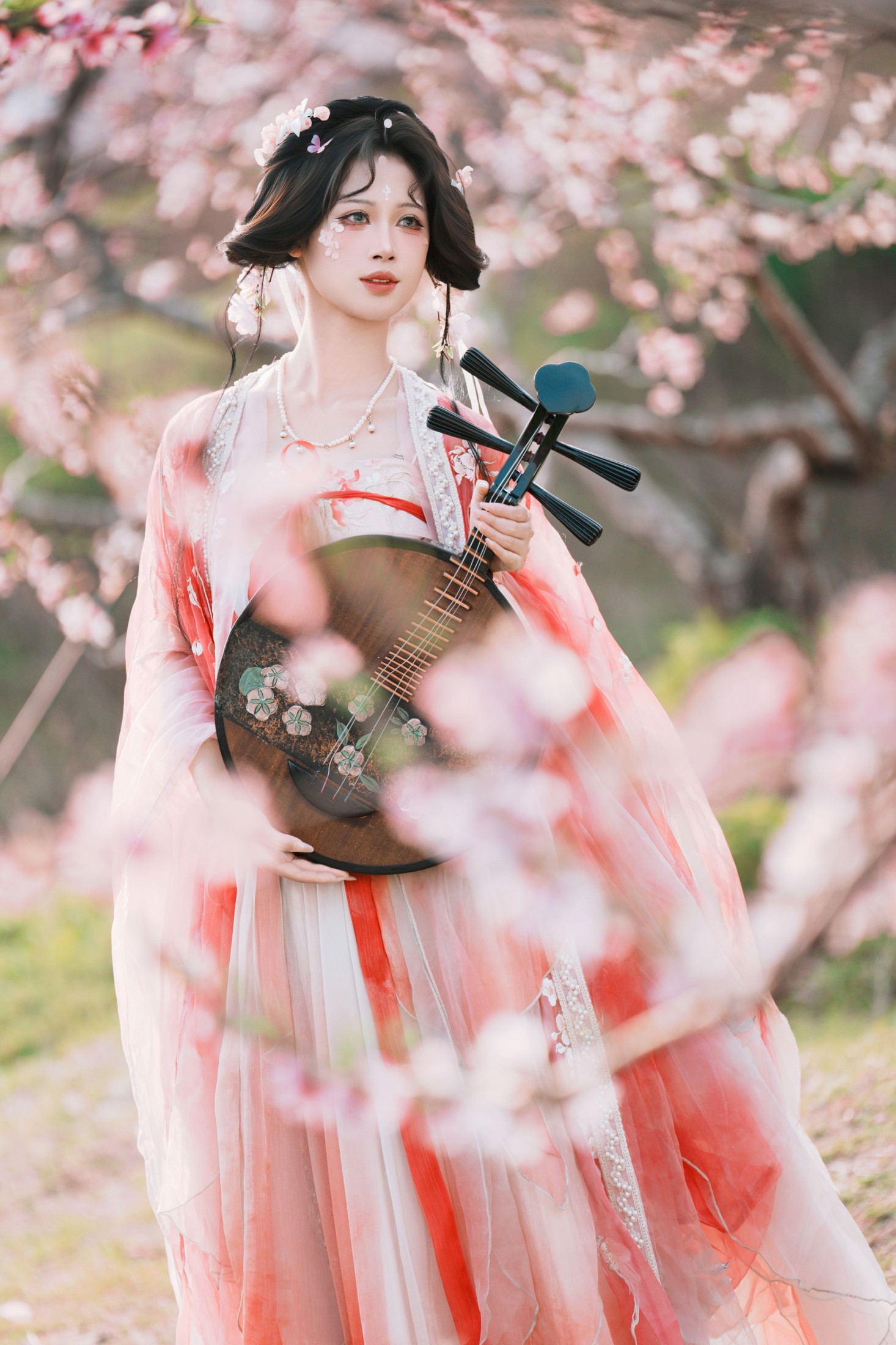 夏煦 – 《古风桃花人像》[19P] 插图4