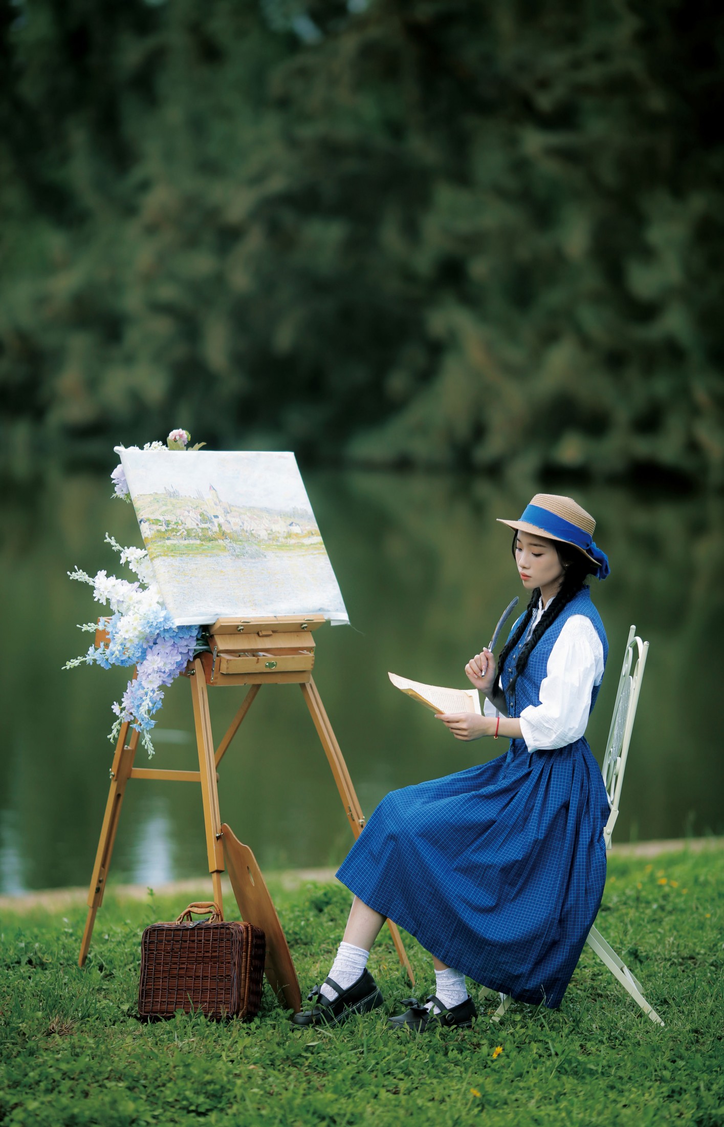 – 《湖边的少女》[16P]-66COS