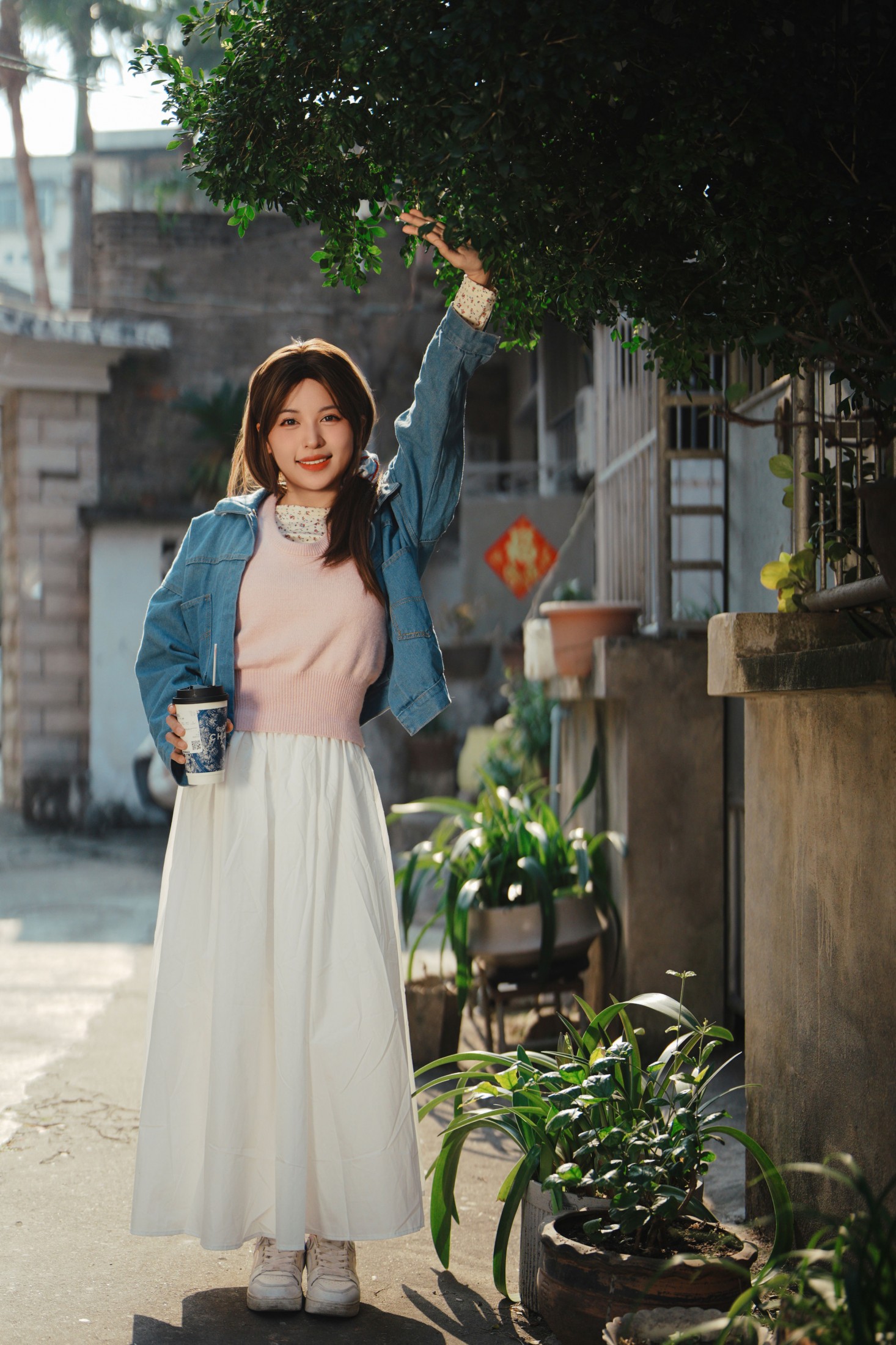 桂花鸭 – 《日杂风人像拍摄》[14P]-66COS