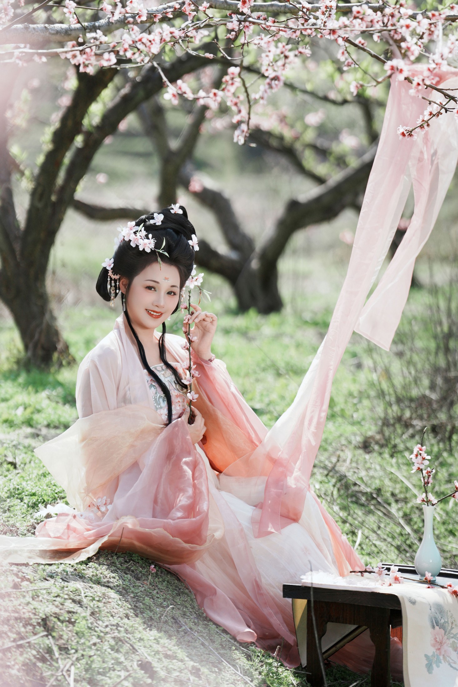 泱泱泱呀 – 《桃花古风人像拍摄》[20P]-66COS