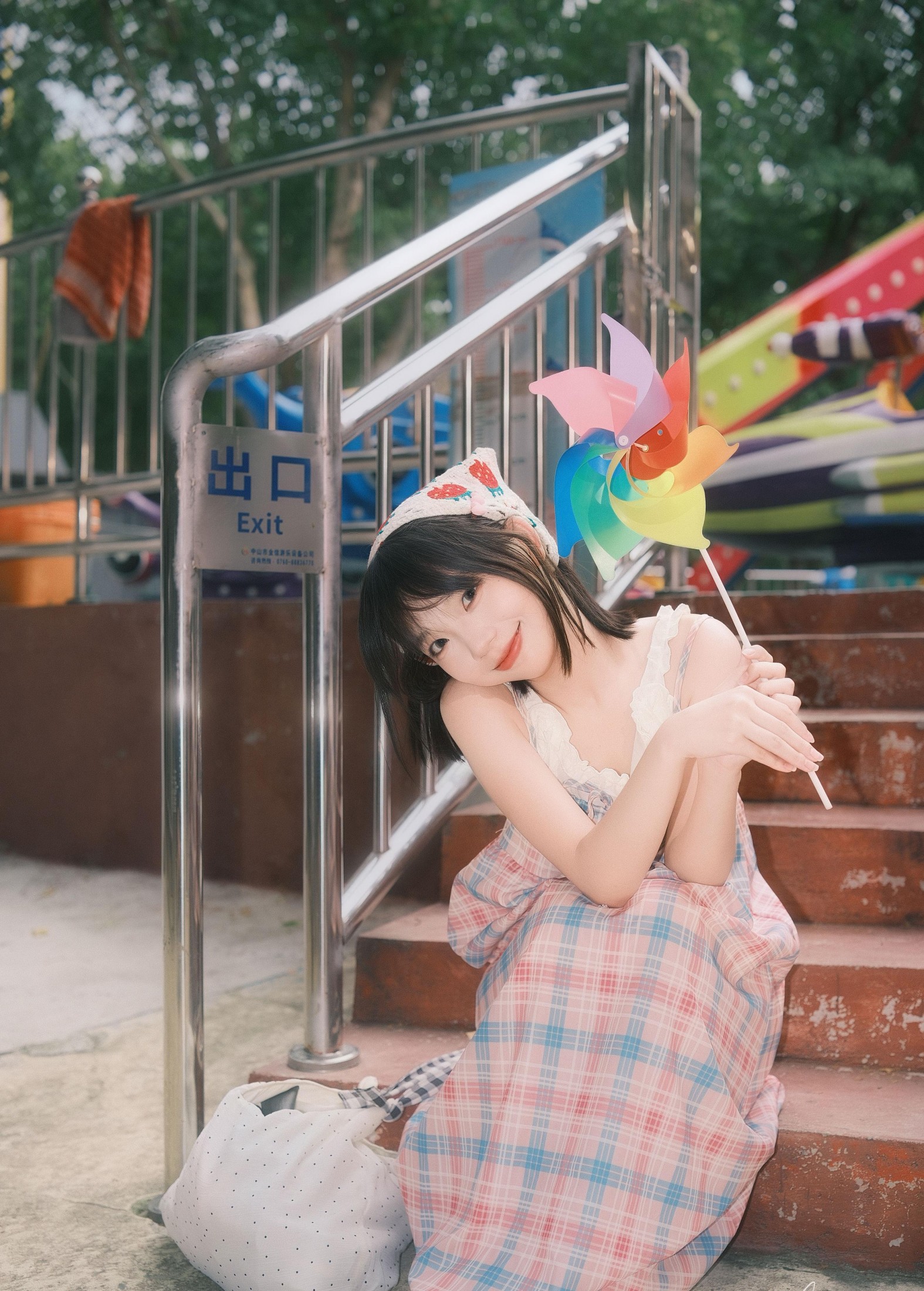  – 《日系可爱少女游乐场一日游》[20P] 插图2