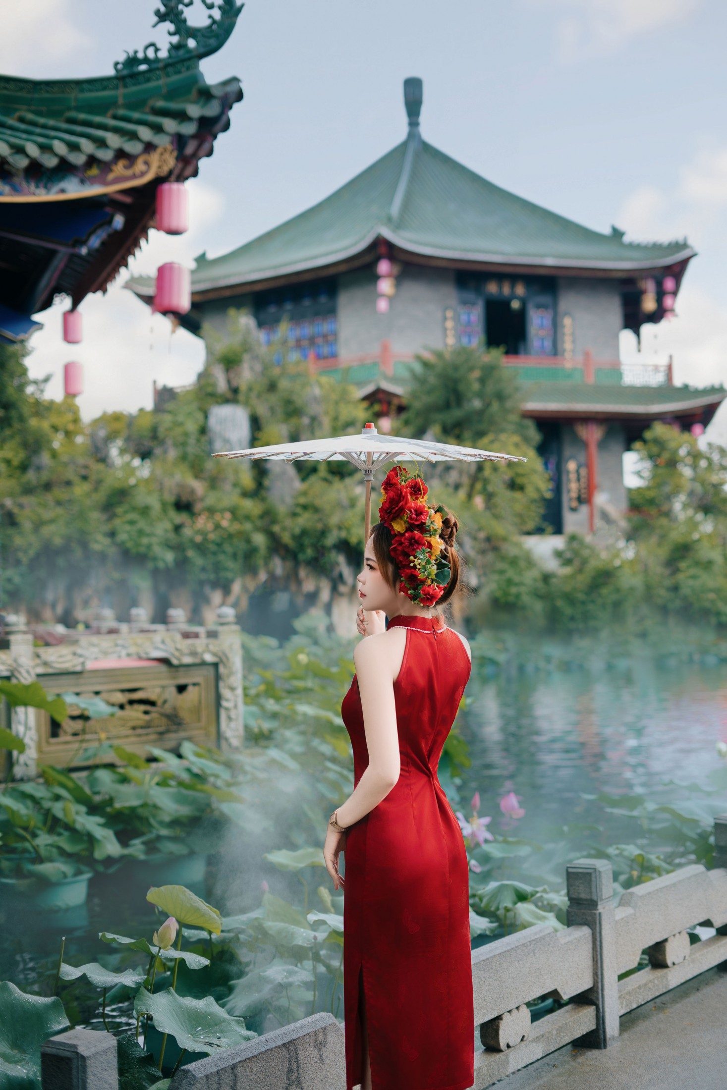 草莓熊 – 《簪花少女》[11P] 插图3