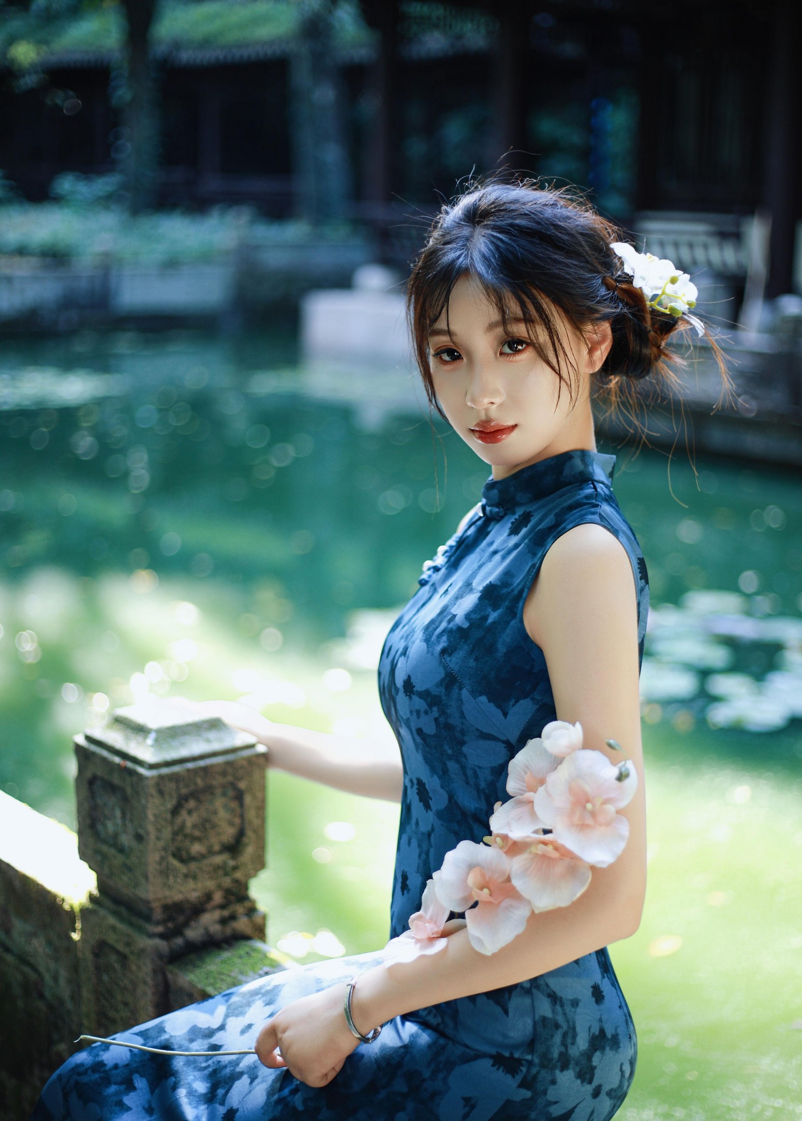 小u – 《江南旗袍的柔美》[45P] 插图2