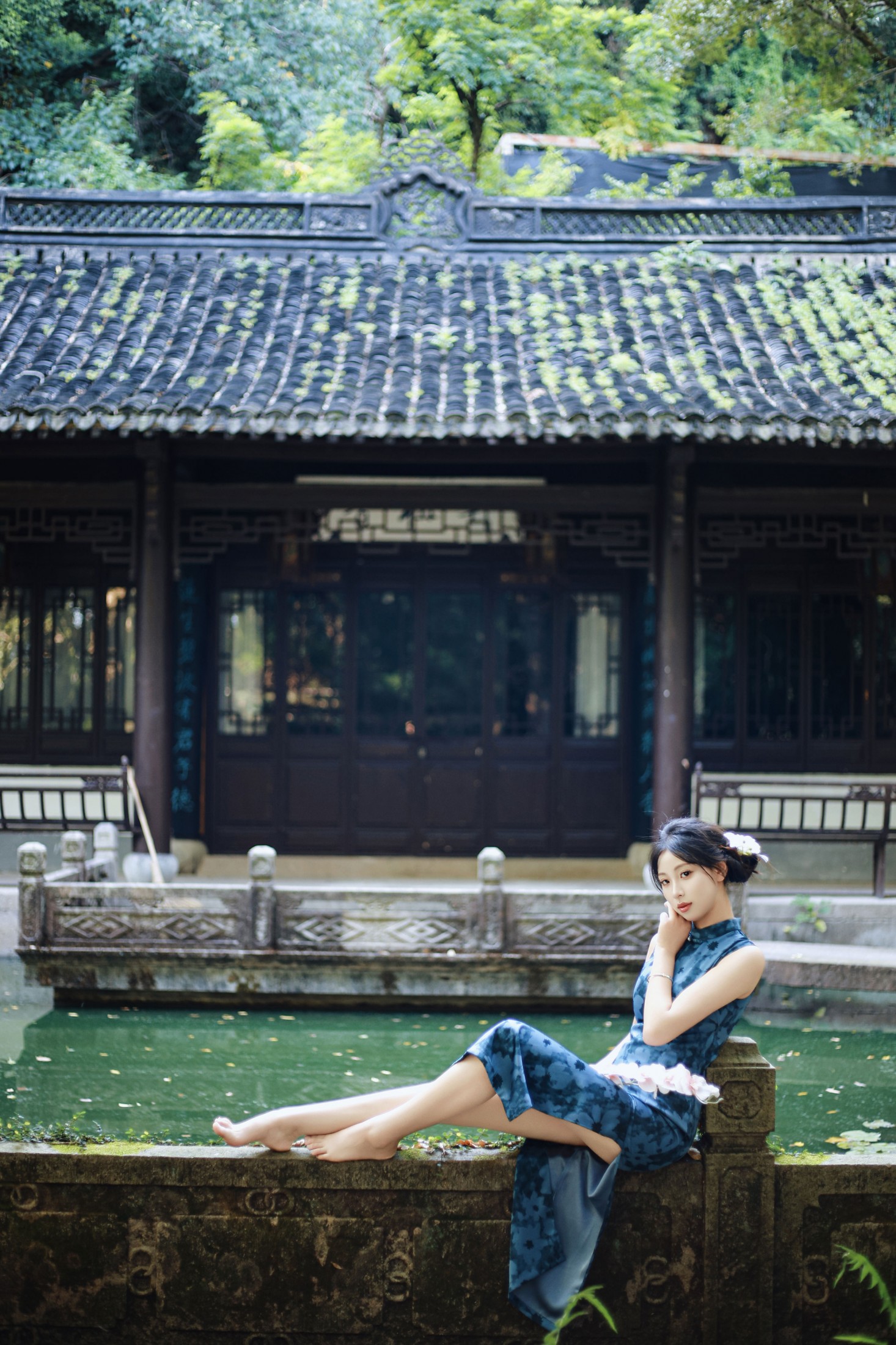 小u – 《江南旗袍的柔美》[45P] 插图3