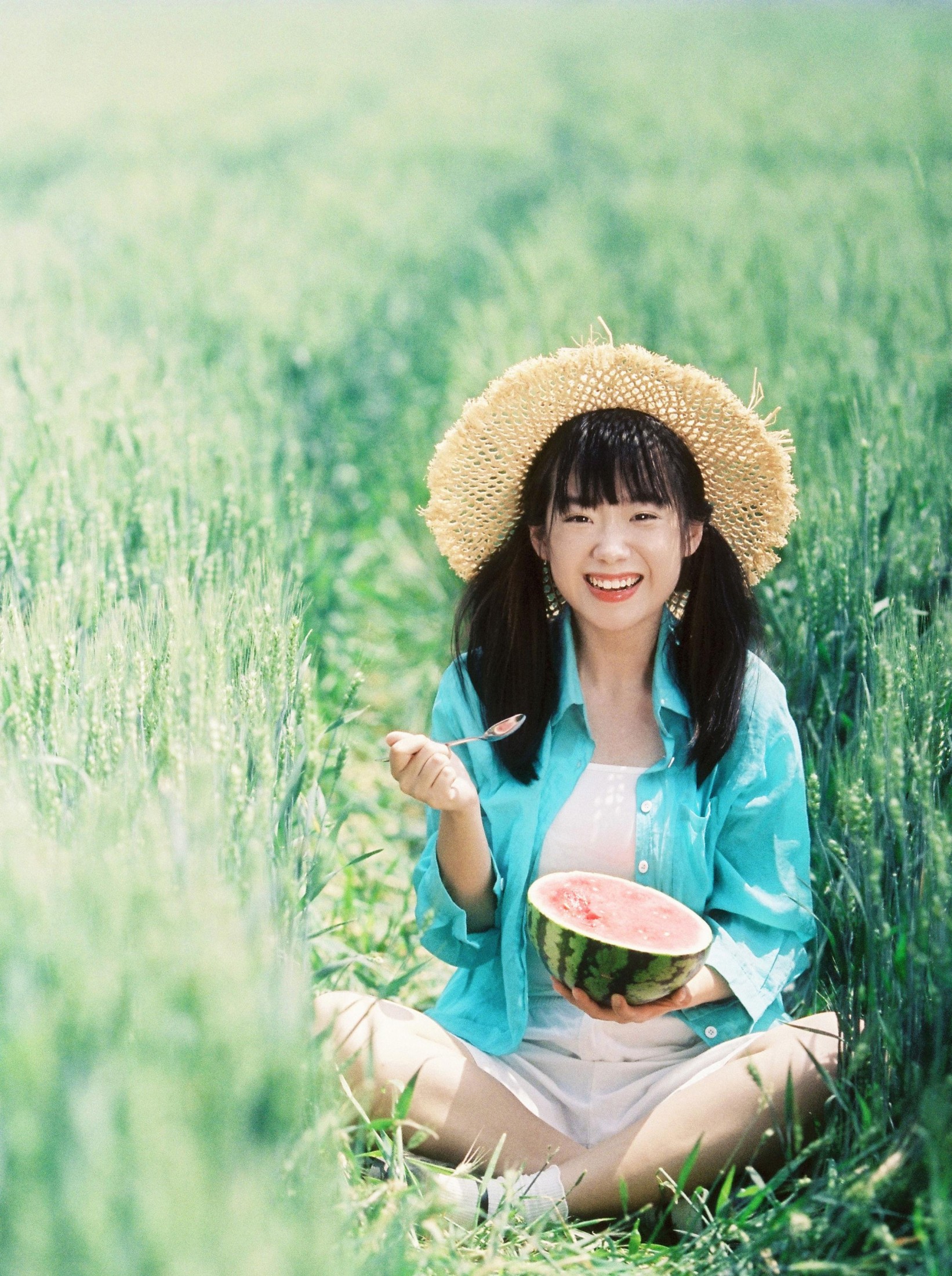 百变兔小樱 – 《夏日稻田》[15P] 插图2