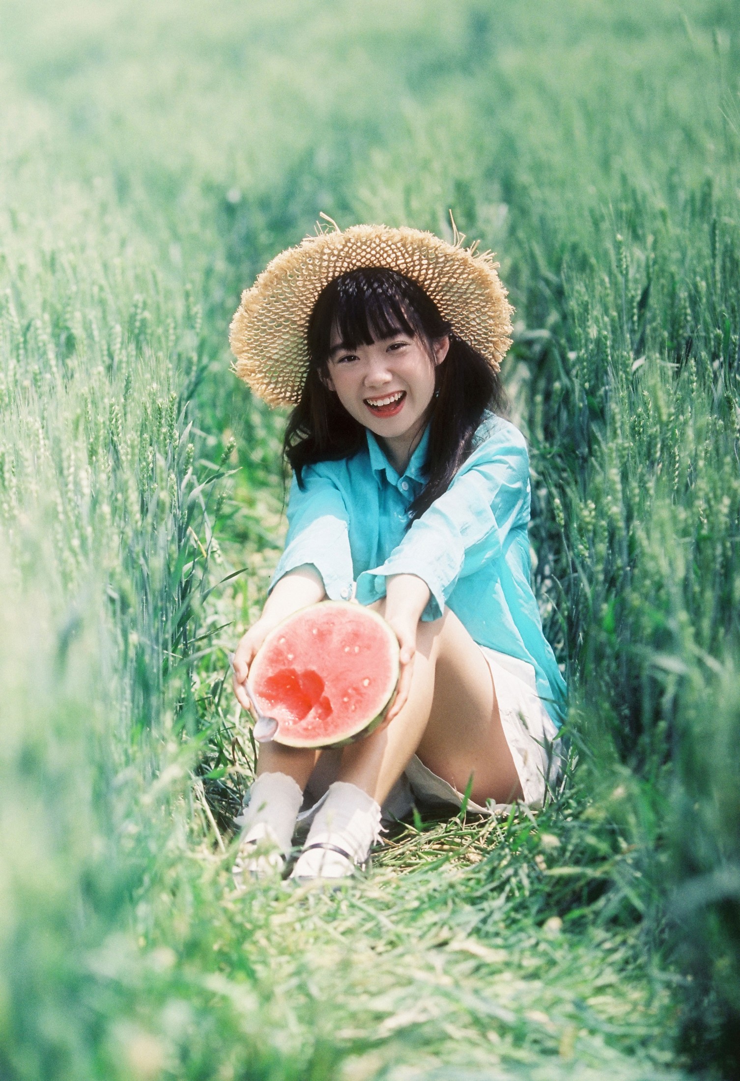 百变兔小樱 – 《夏日稻田》[15P] 插图5