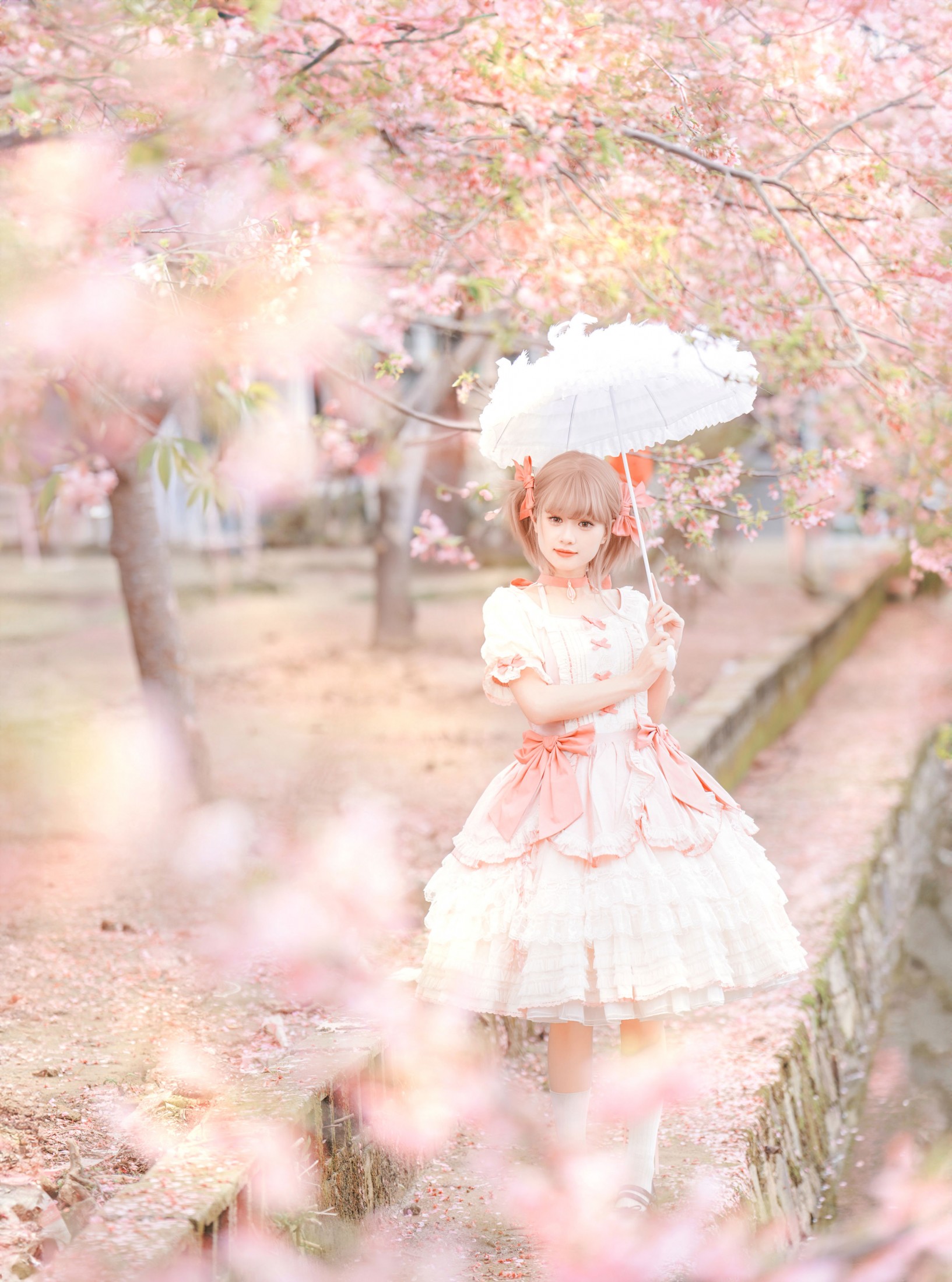 暴躁的果酱大爷 – 《日系樱花人像拍摄》[19P] 插图2