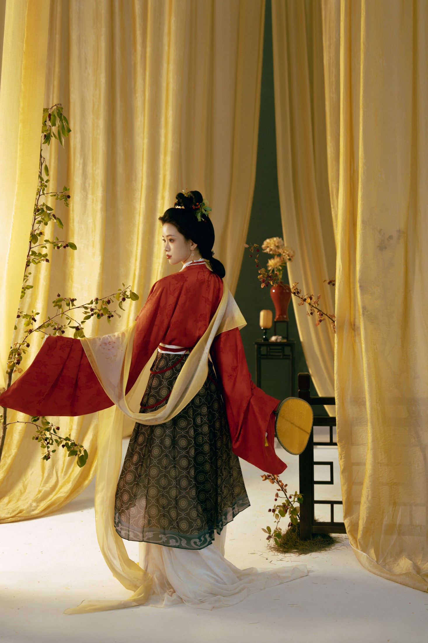 桃迟 – 《仕女图|一穗灯花似梦中》[13P] 插图5