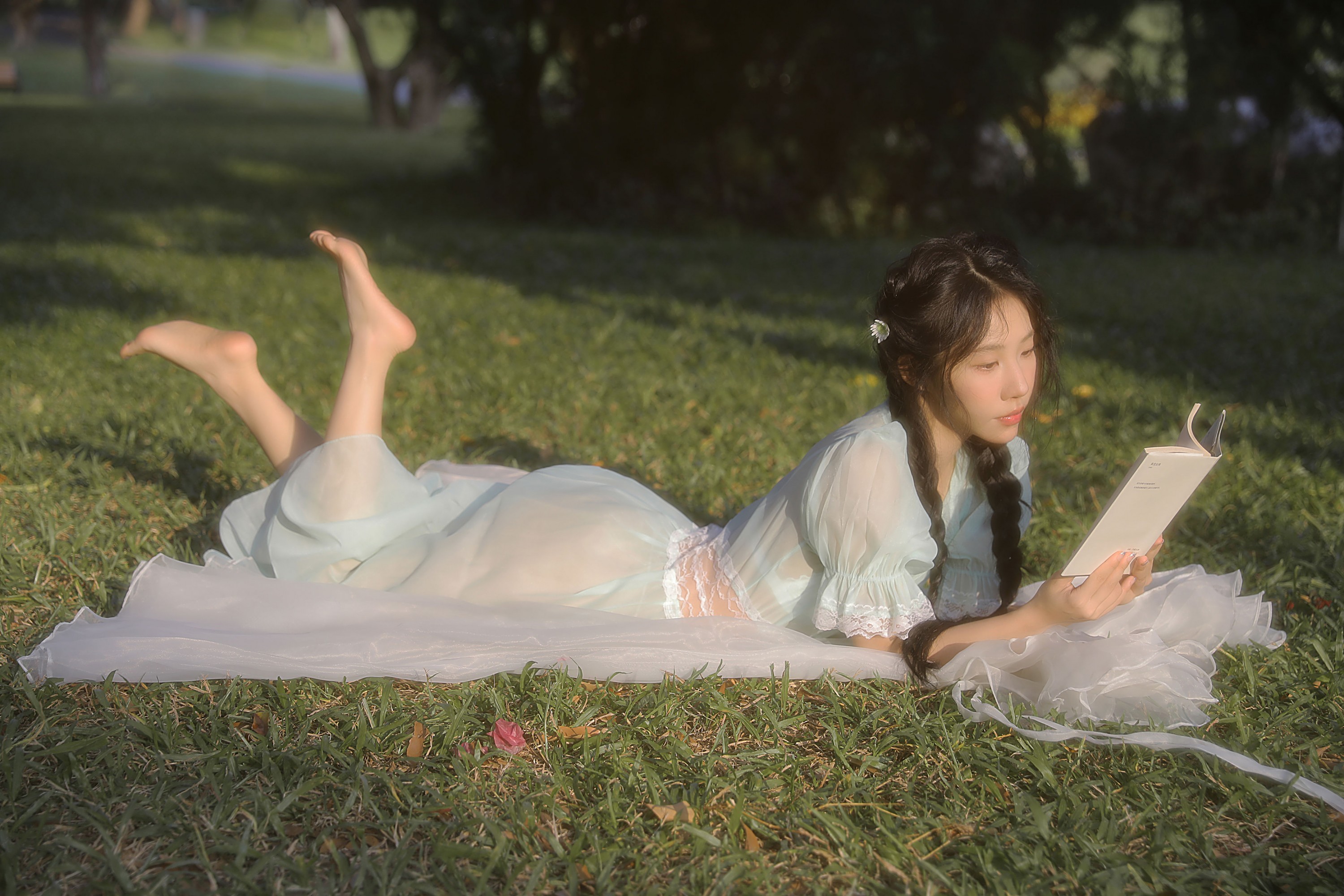 Wendy园子模特 – 《绿野》[9P] 插图4