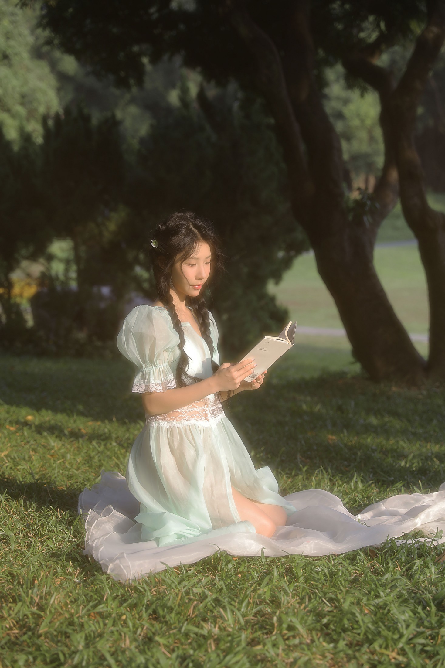 Wendy园子模特 – 《绿野》[9P]-66COS