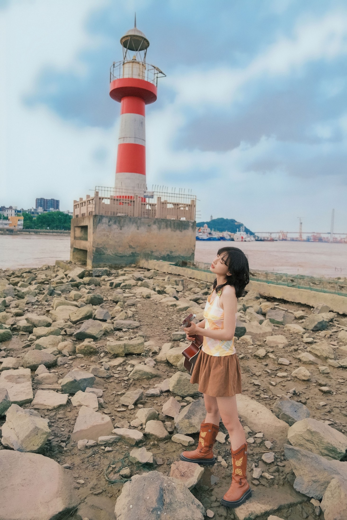满银河乱跑 – 《码头》[26P]-66COS