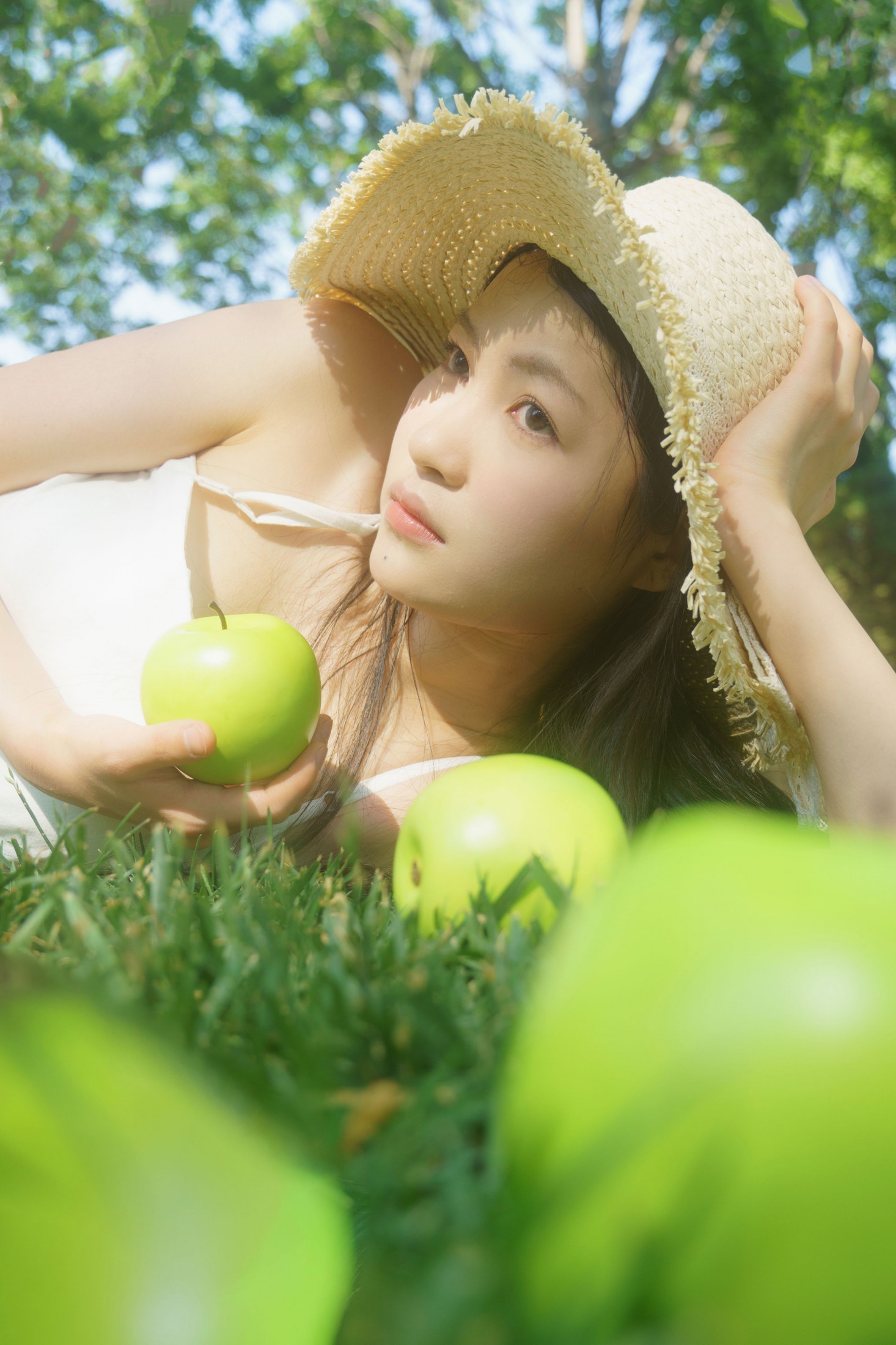小鹿 – 《青苹果之夏》[16P]-66COS
