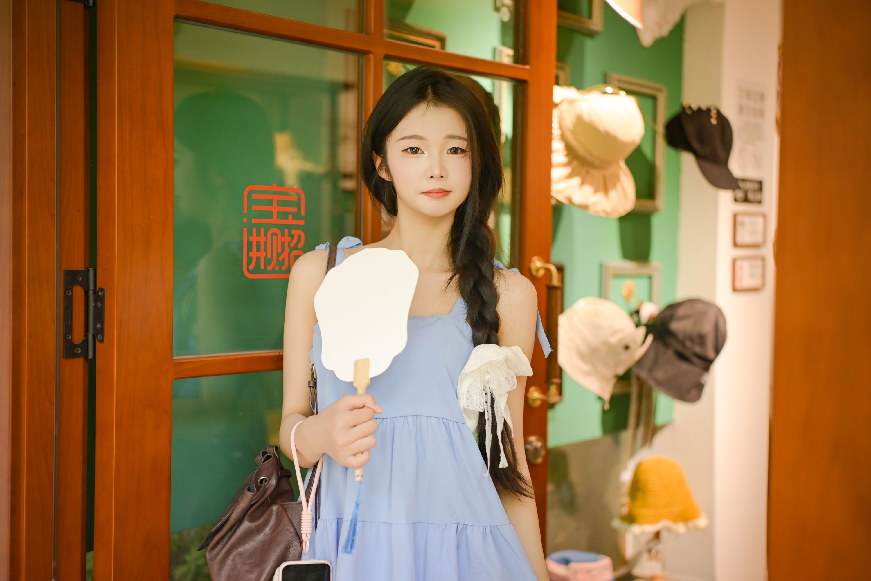 艾青 – 《楼台小憩》[25P]-66COS