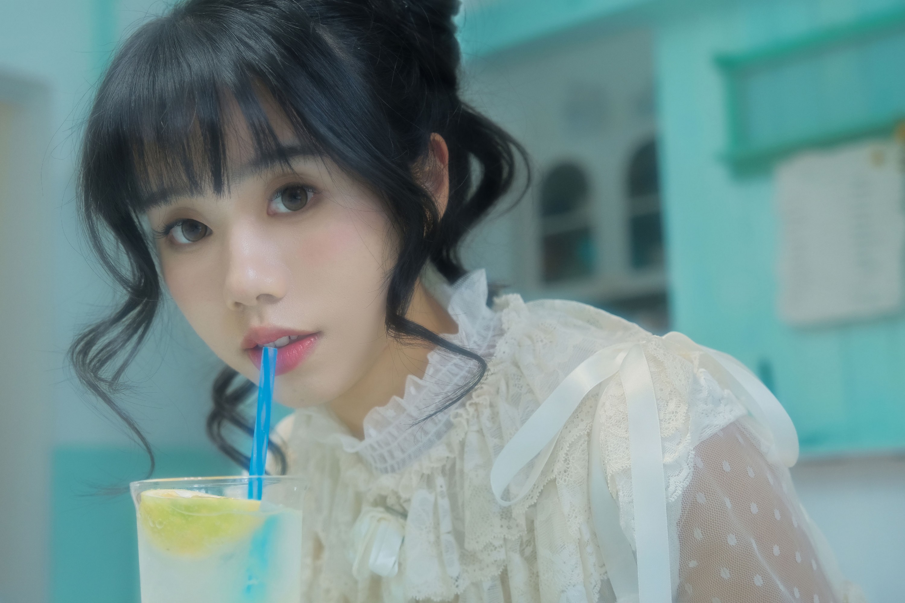 祝勺子 – 《薄荷绿》[30P]-66COS