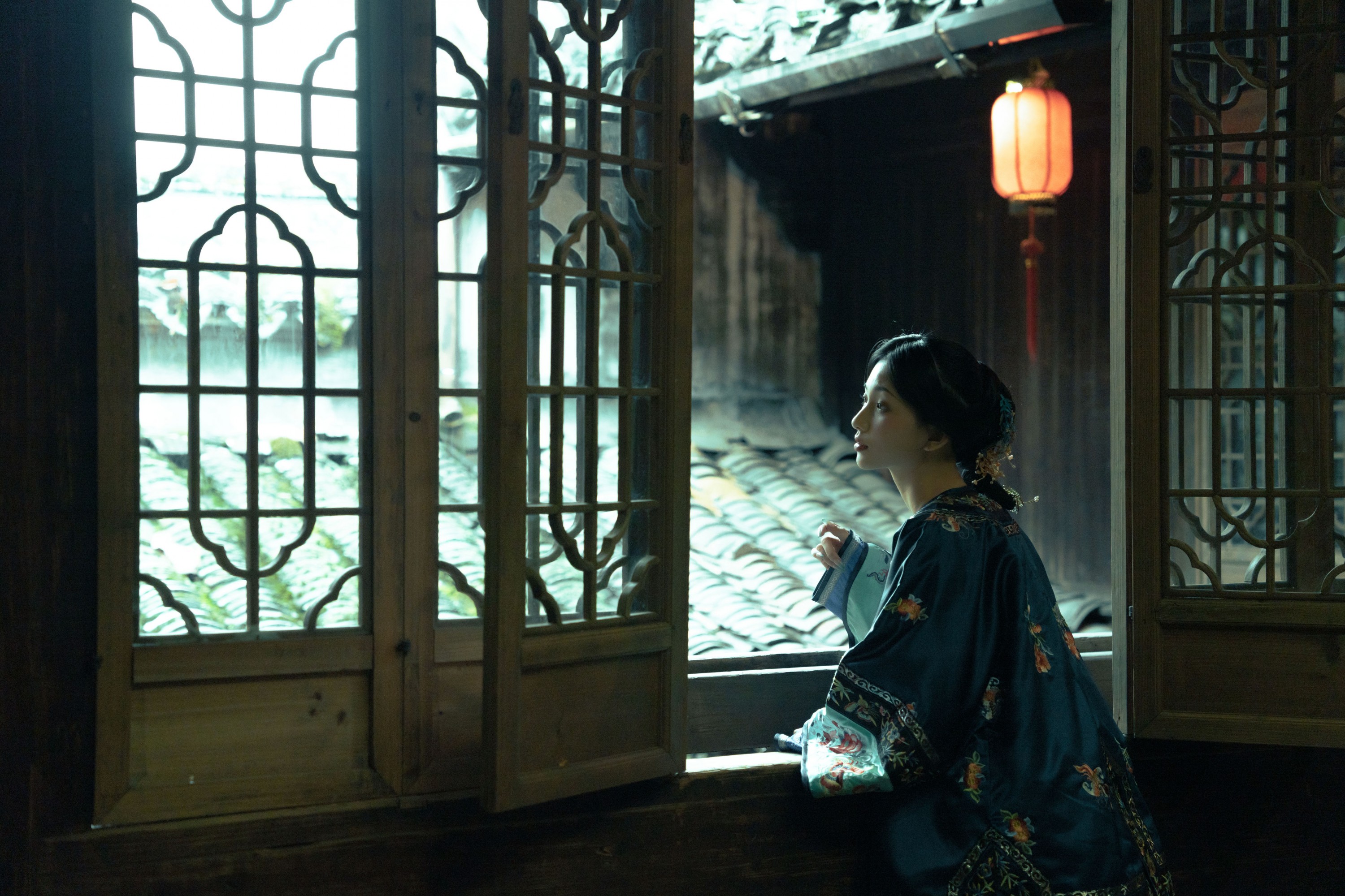 二一芝 – 《她坐在黑洞洞四方方的窗朝外望》[17P] 插图5