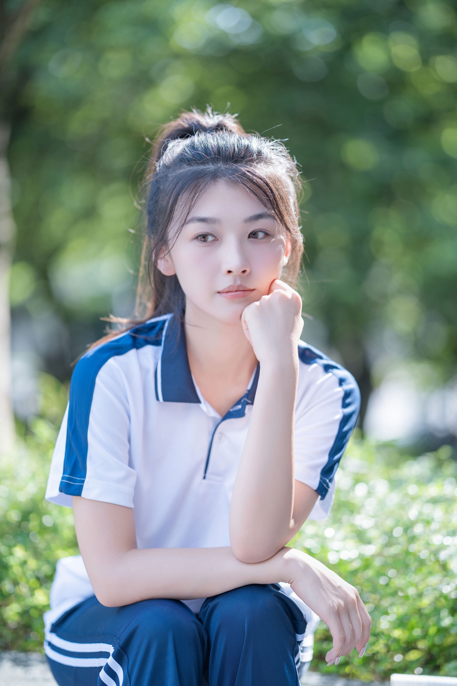 小鹿 – 《蓝白校服里的青春图鉴》[41P] 插图4