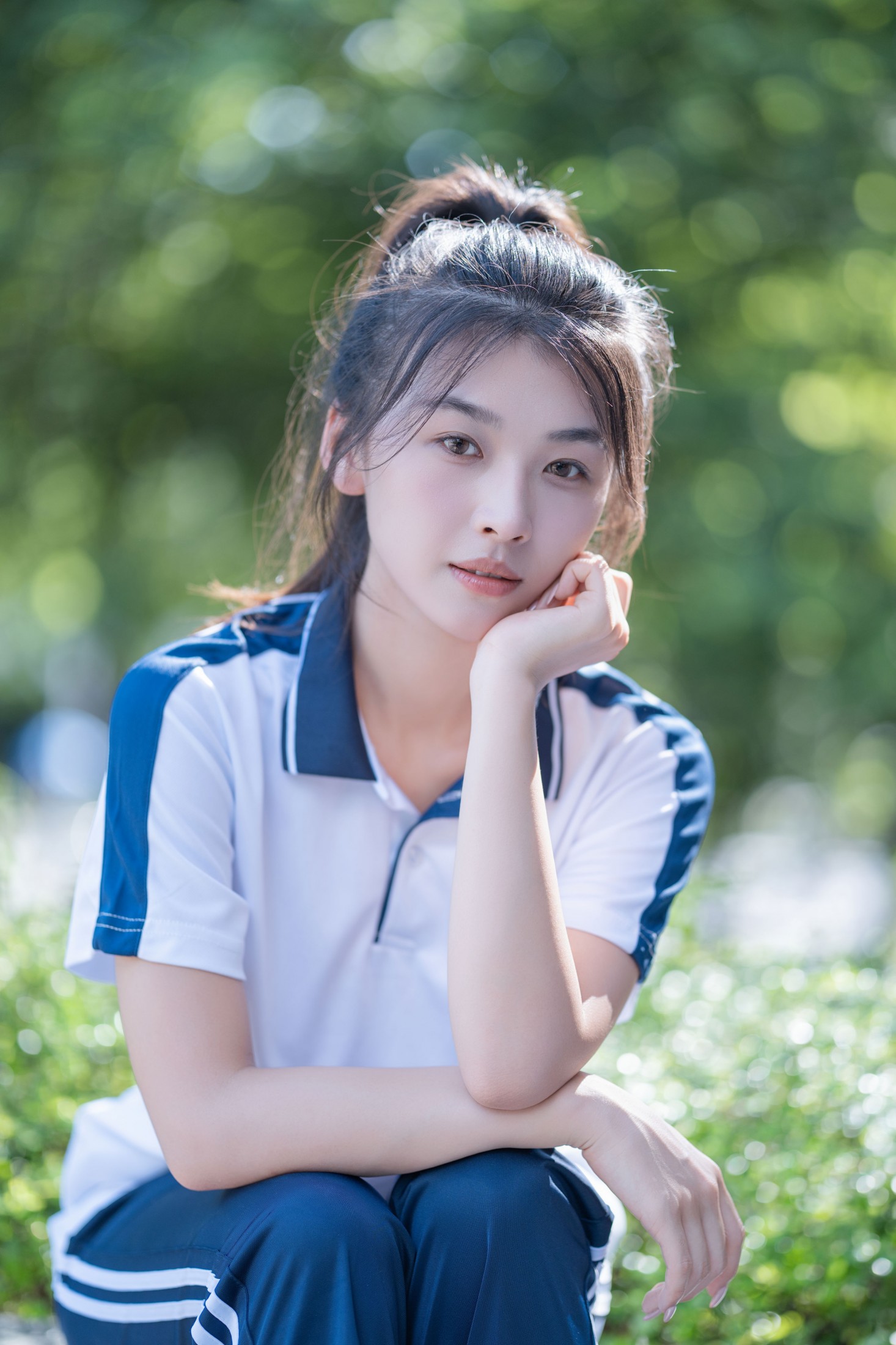 小鹿 – 《蓝白校服里的青春图鉴》[41P] 插图5