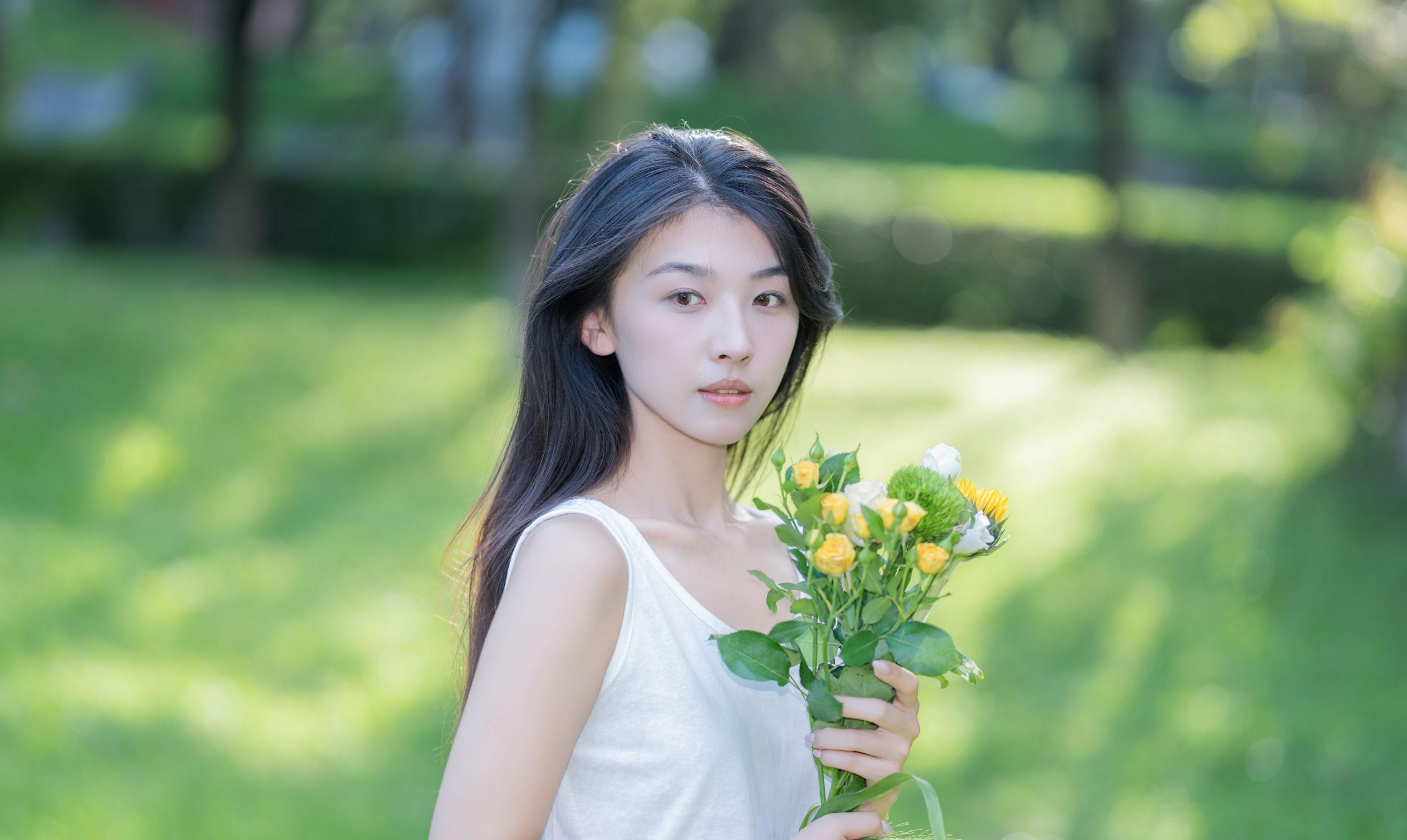 小鹿 – 《花与少女的温柔诗》[63P] 插图2