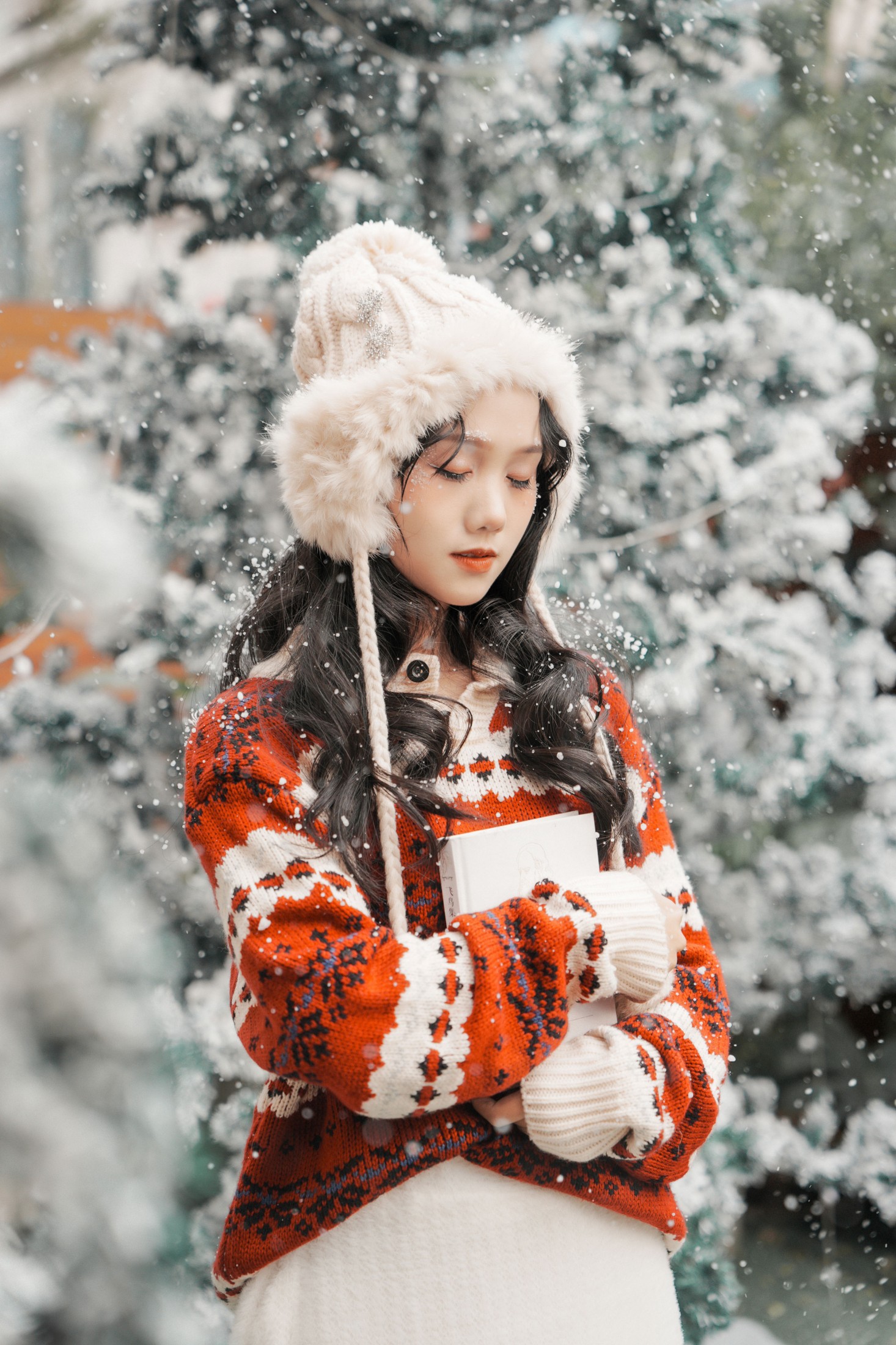 小清 – 《圣诞人像拍照》[27P]-66COS