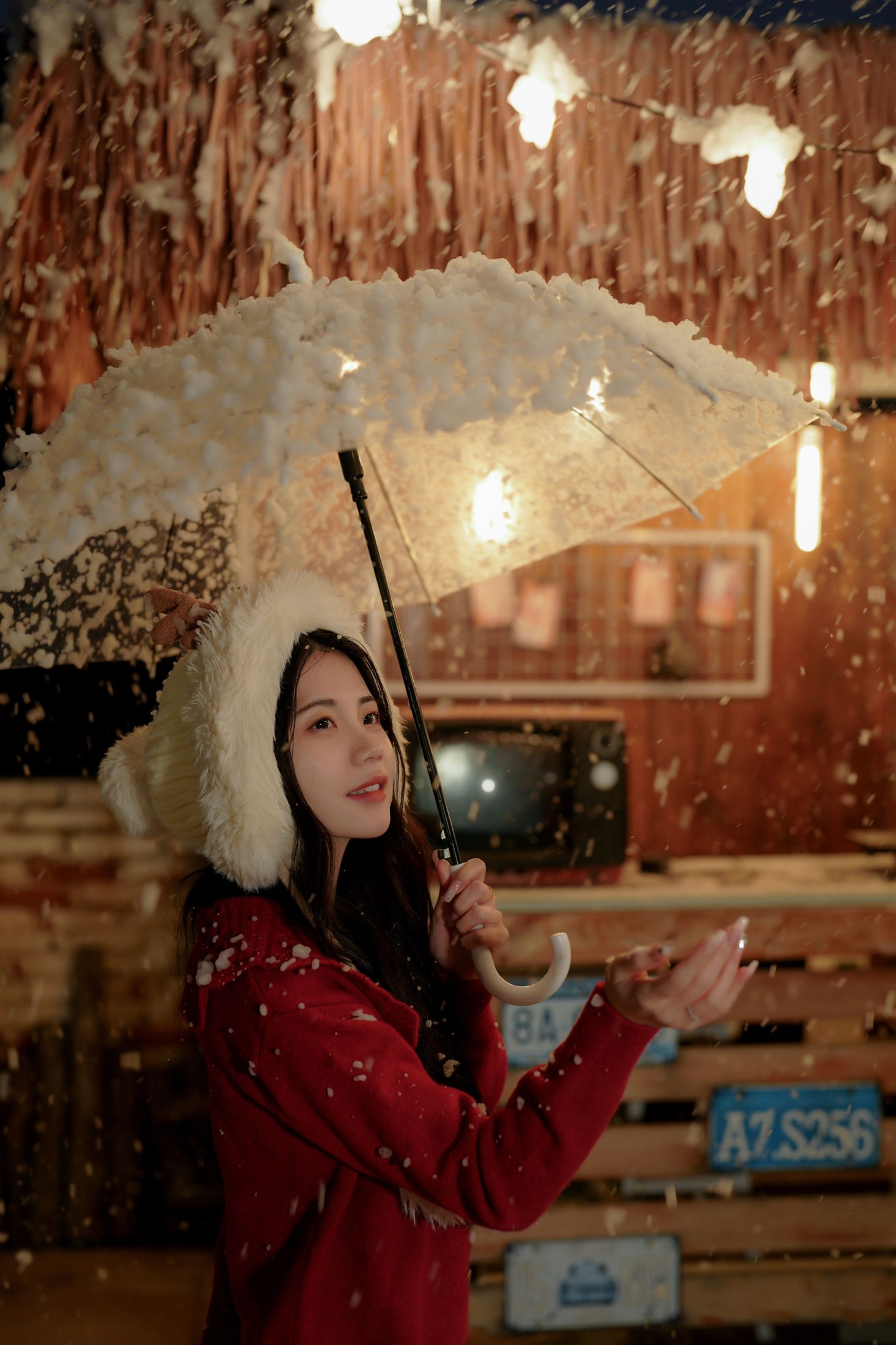 阿咩 – 《夜景人像拍照》[13P]-66COS