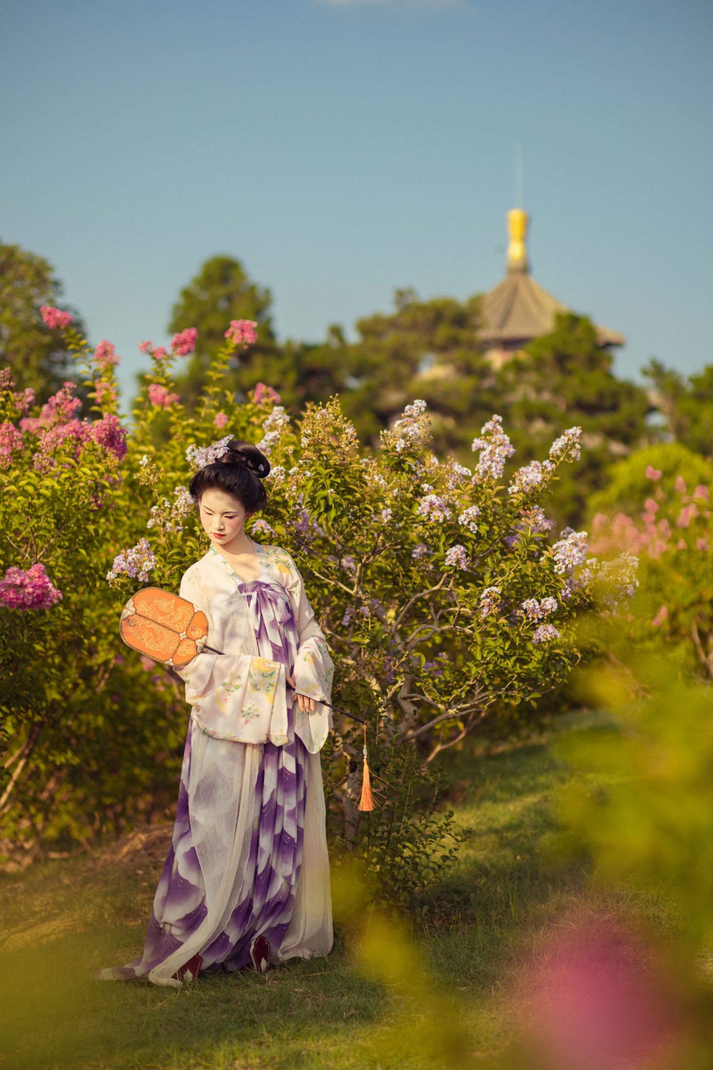 – 《中晚唐｜照花前后镜，花面交相映》[25P]-66COS
