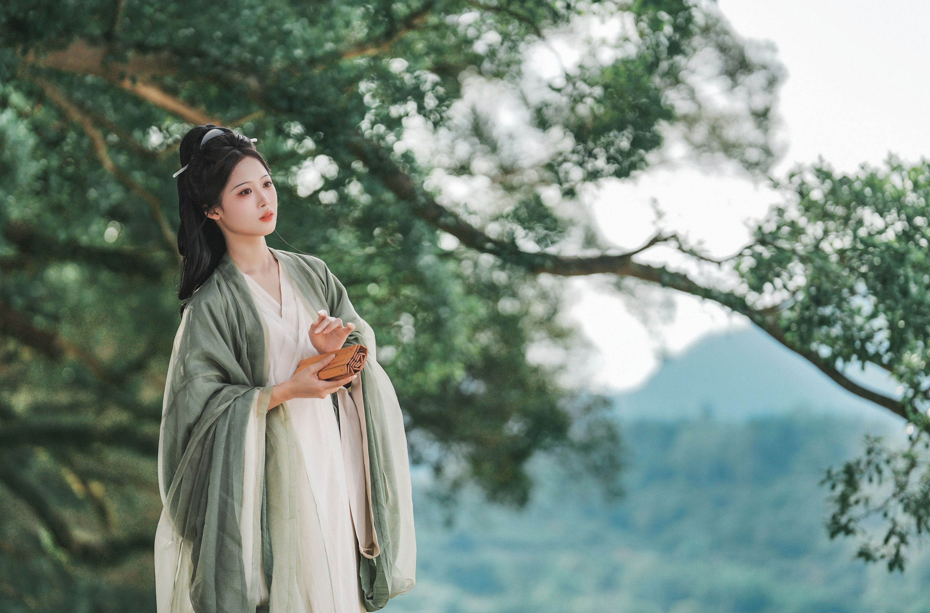 夏煦 – 《魏晋风人像拍摄-榕水谣》[21P]-66COS