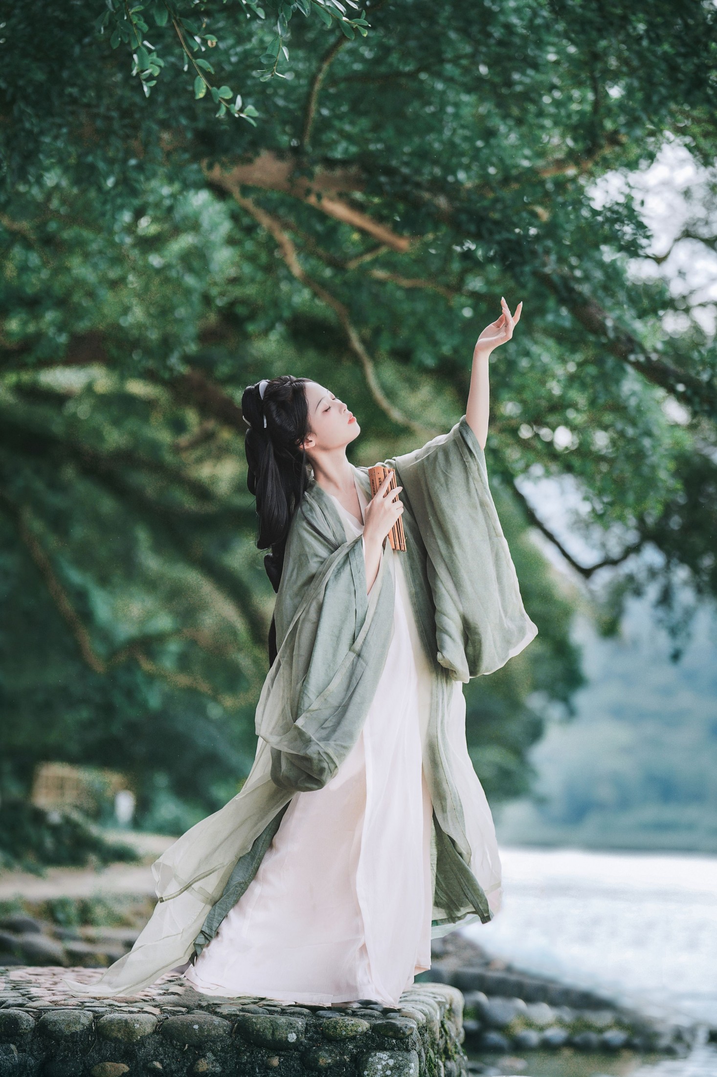 夏煦 – 《魏晋风人像拍摄-榕水谣》[21P] 插图4