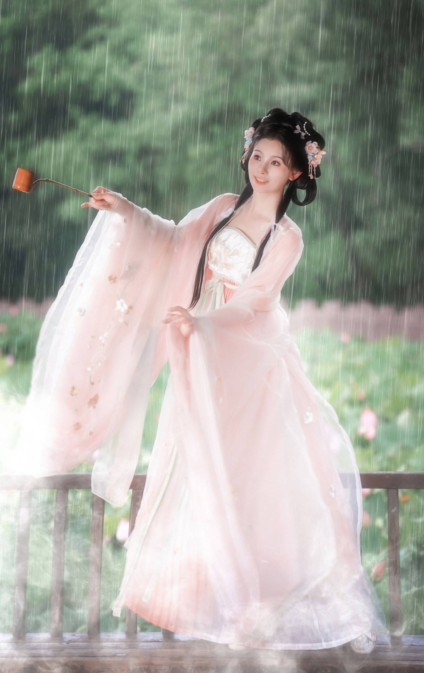 洛宁-唐 – 《古风人像拍摄-荷花》[19P]-66COS
