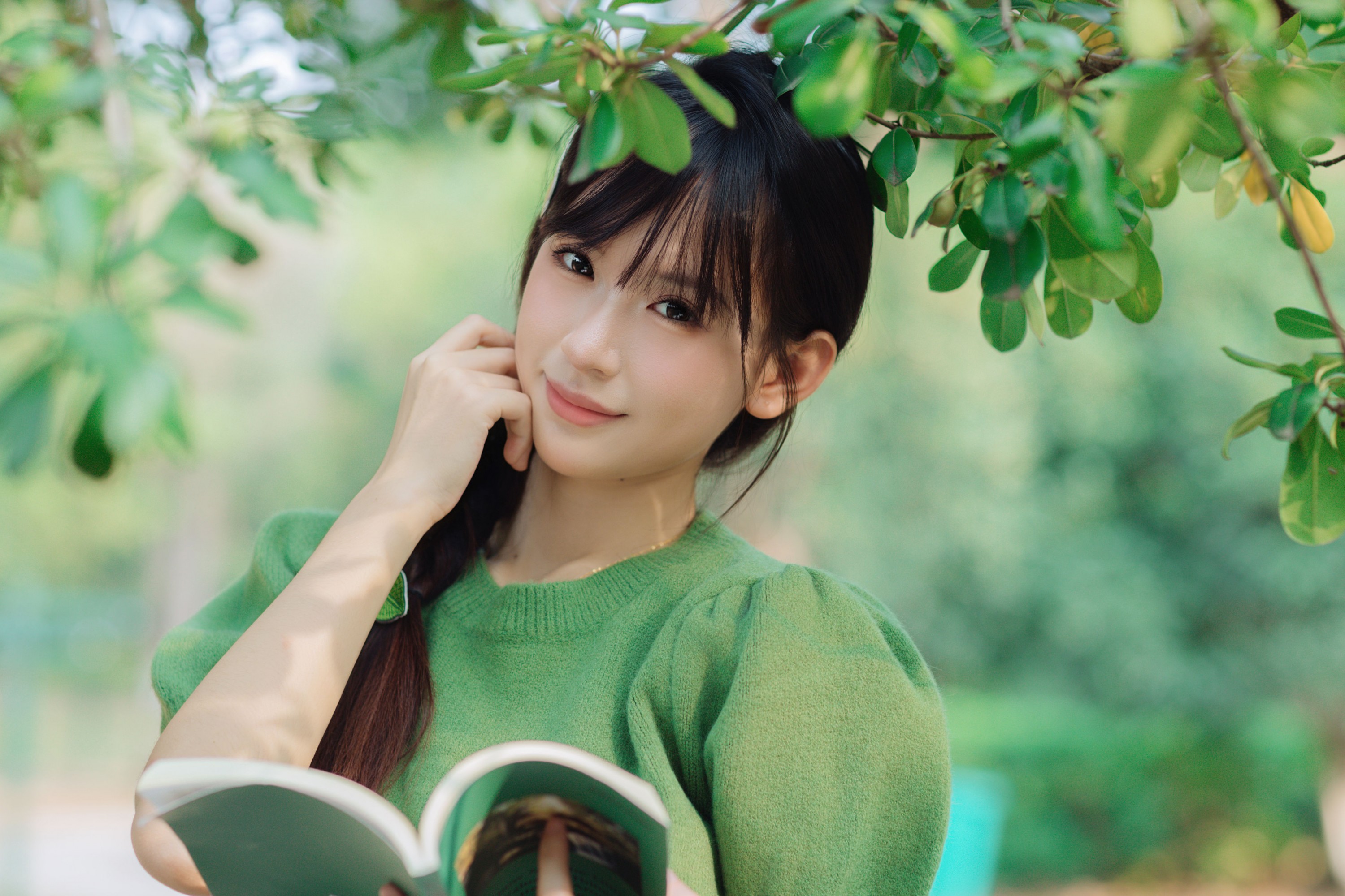 苗苗 – 《林间绿意》[25P] 插图4