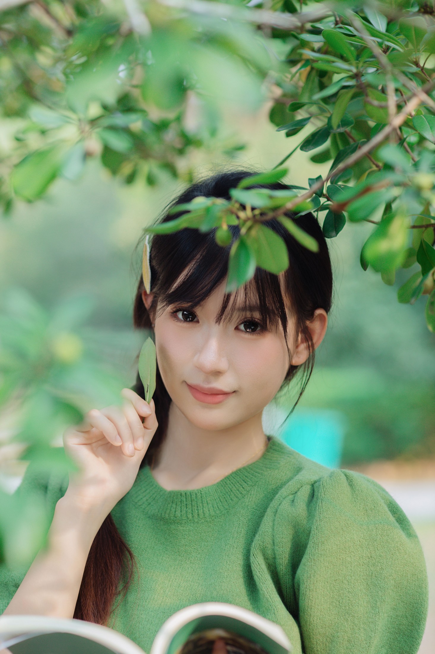 苗苗 – 《林间绿意》[25P] 插图5