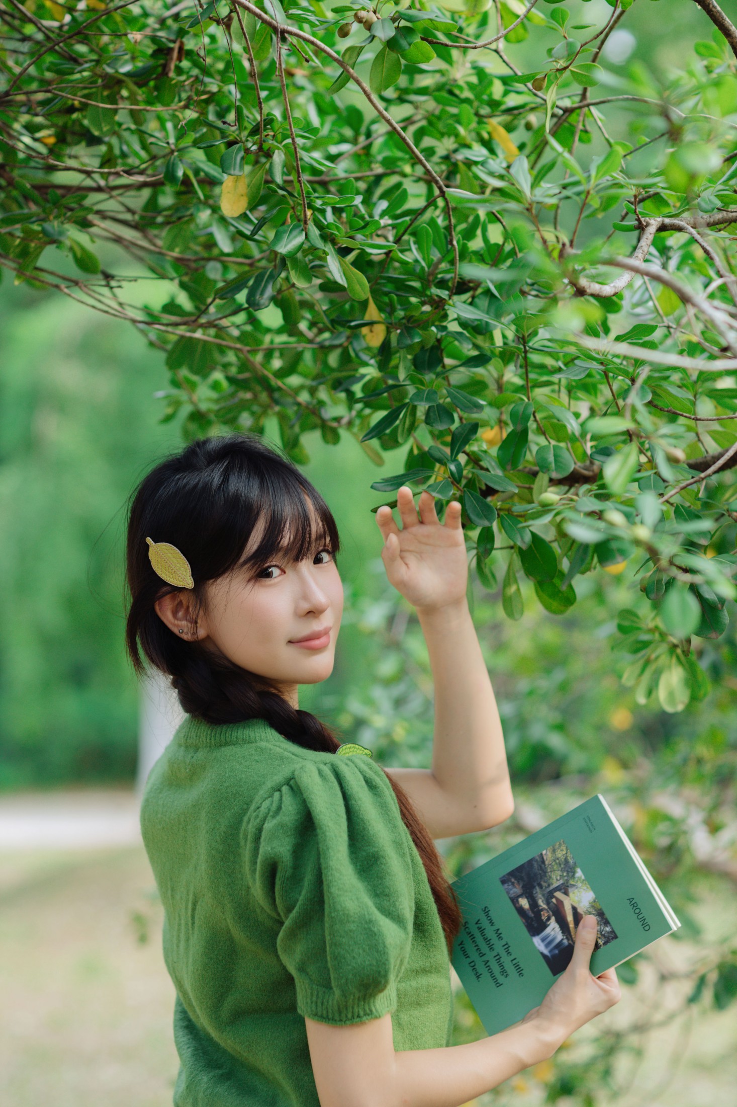 苗苗 – 《林间绿意》[25P]-66COS