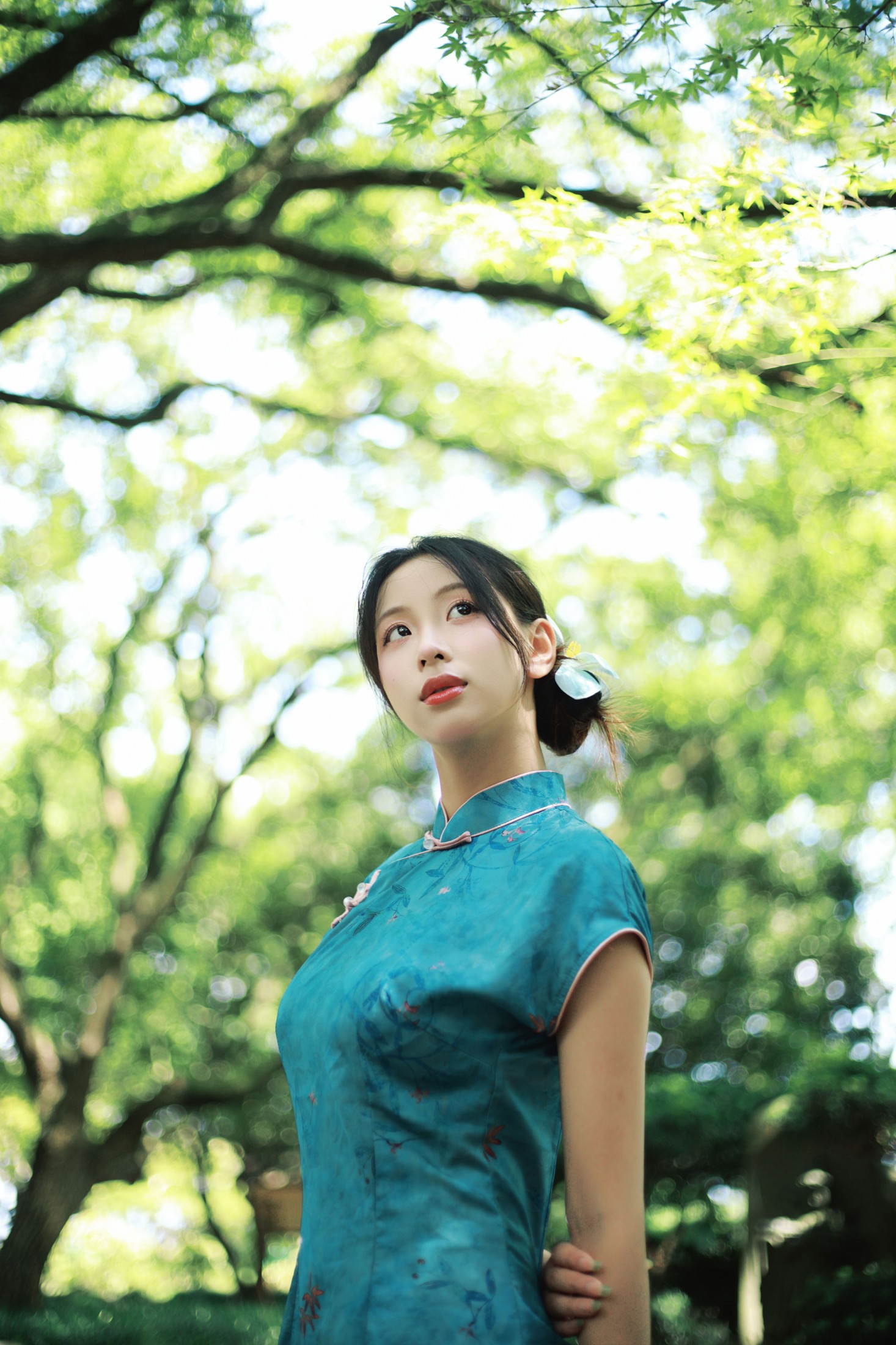 小u – 《六和塔下的旗袍绿色》[39P] 插图4