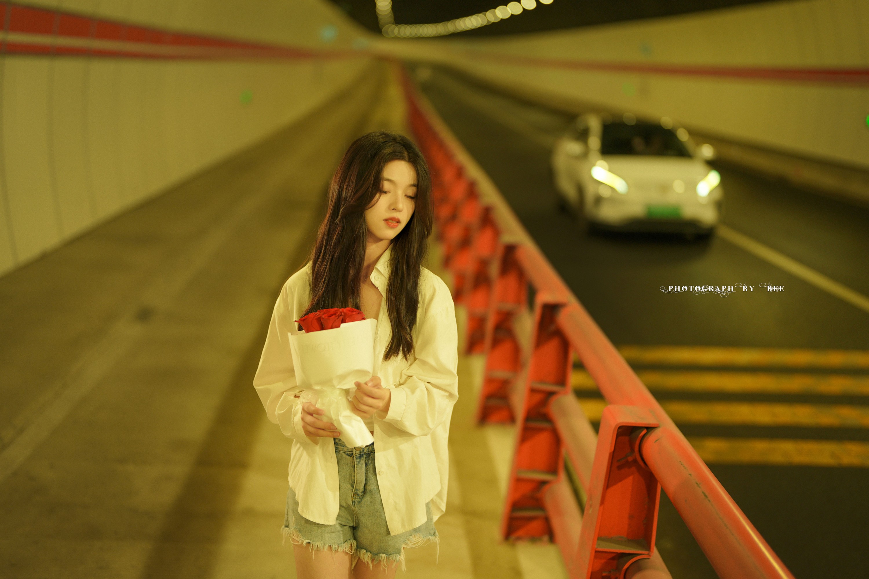 杨琳 – 《隧道港风人像拍摄-杨琳》[17P]-66COS