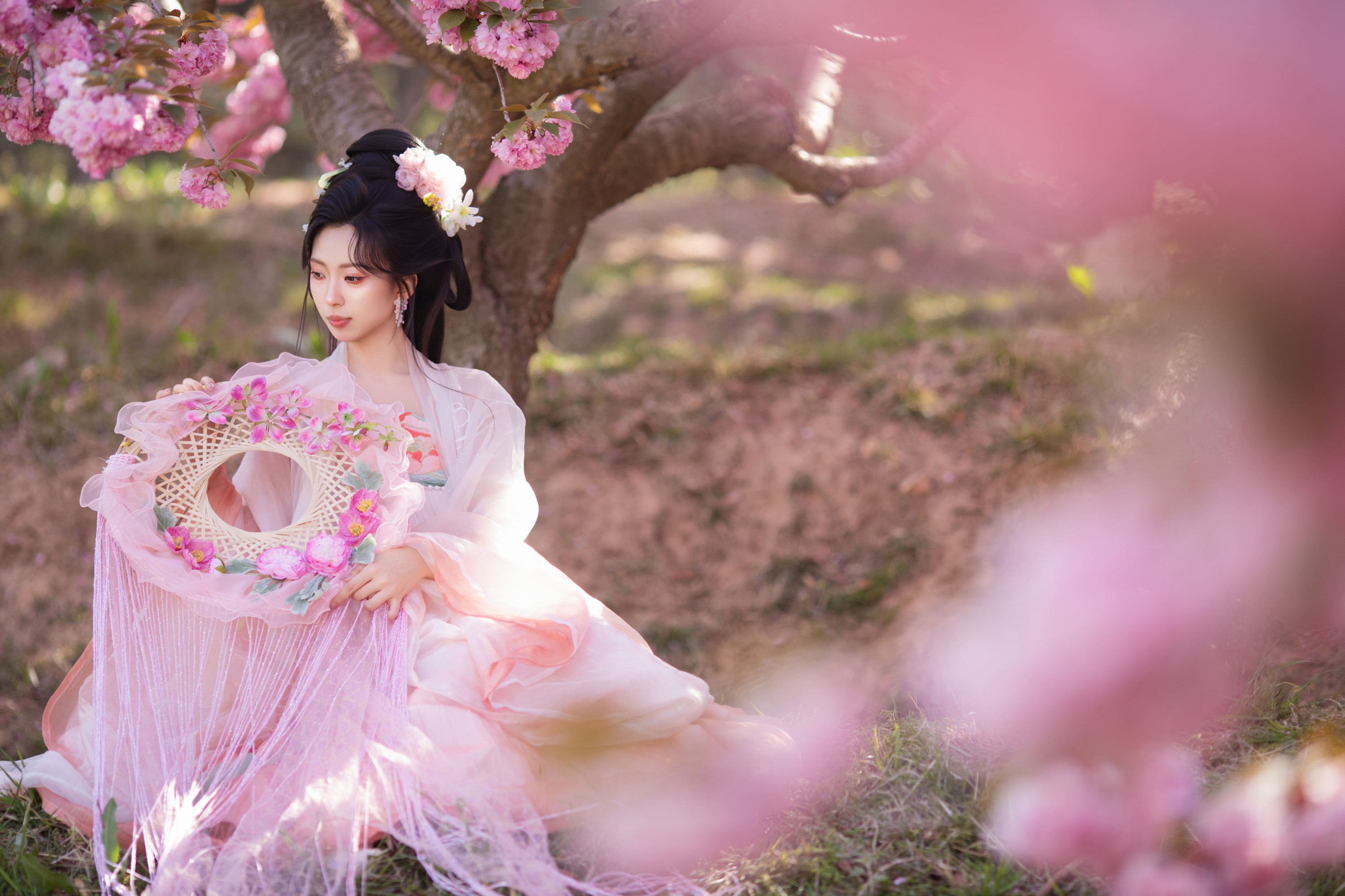  – 《樱园赋·国风少女与花共眠》[16P] 插图5