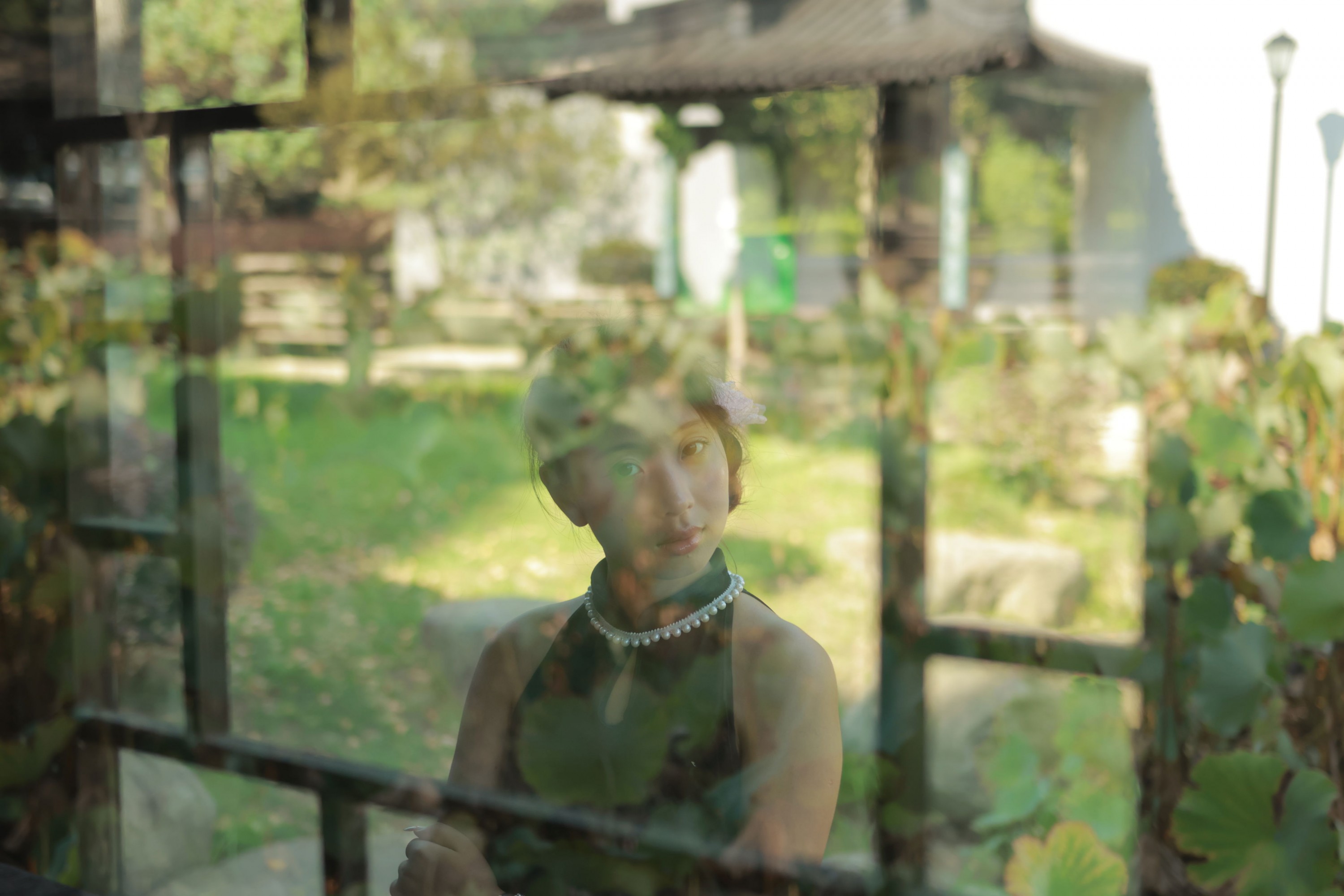 小u – 《黑色珍珠旗袍》[42P]-66COS