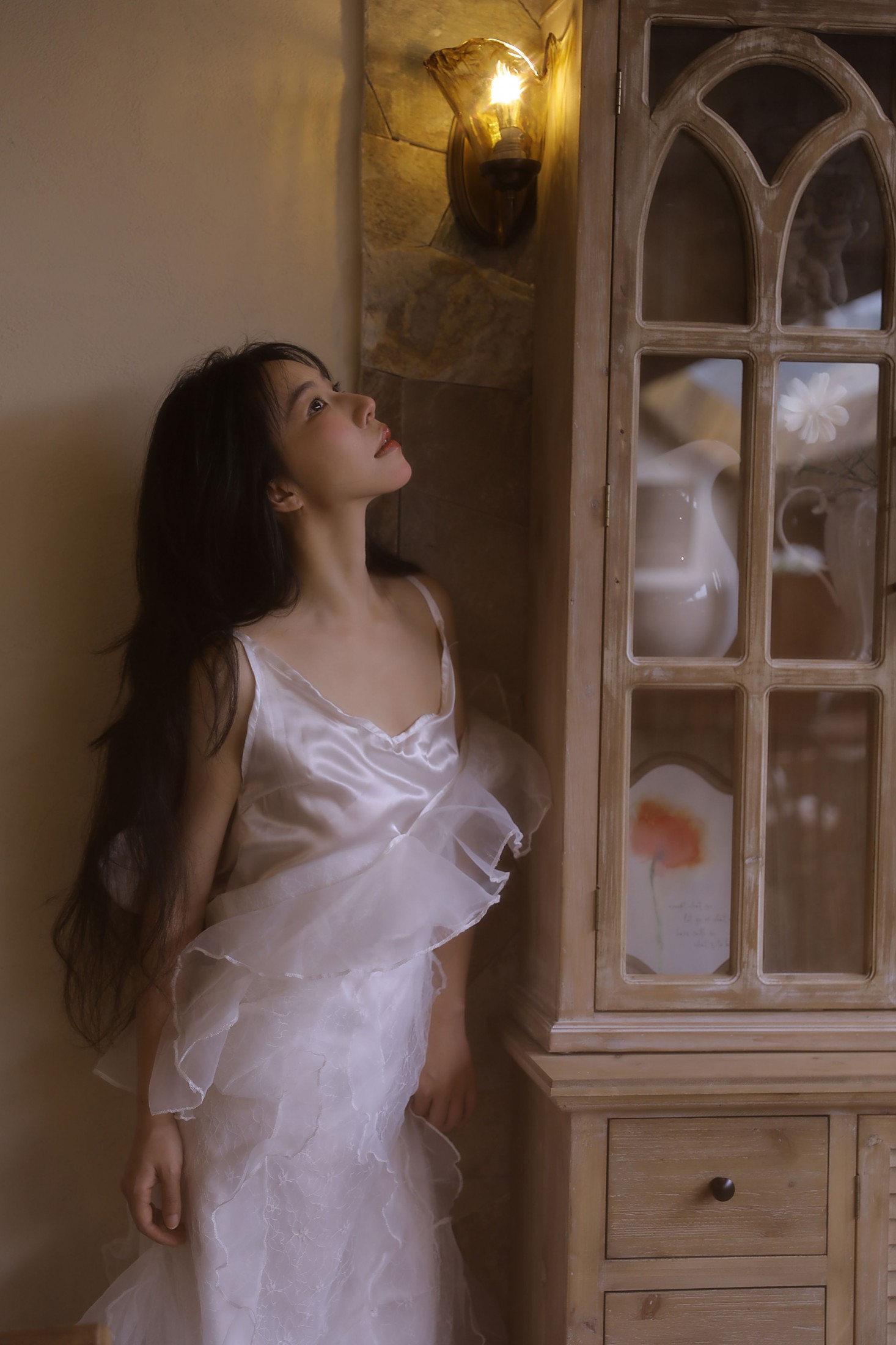 野生模特园子 – 《一抹素白》[10P] 插图3