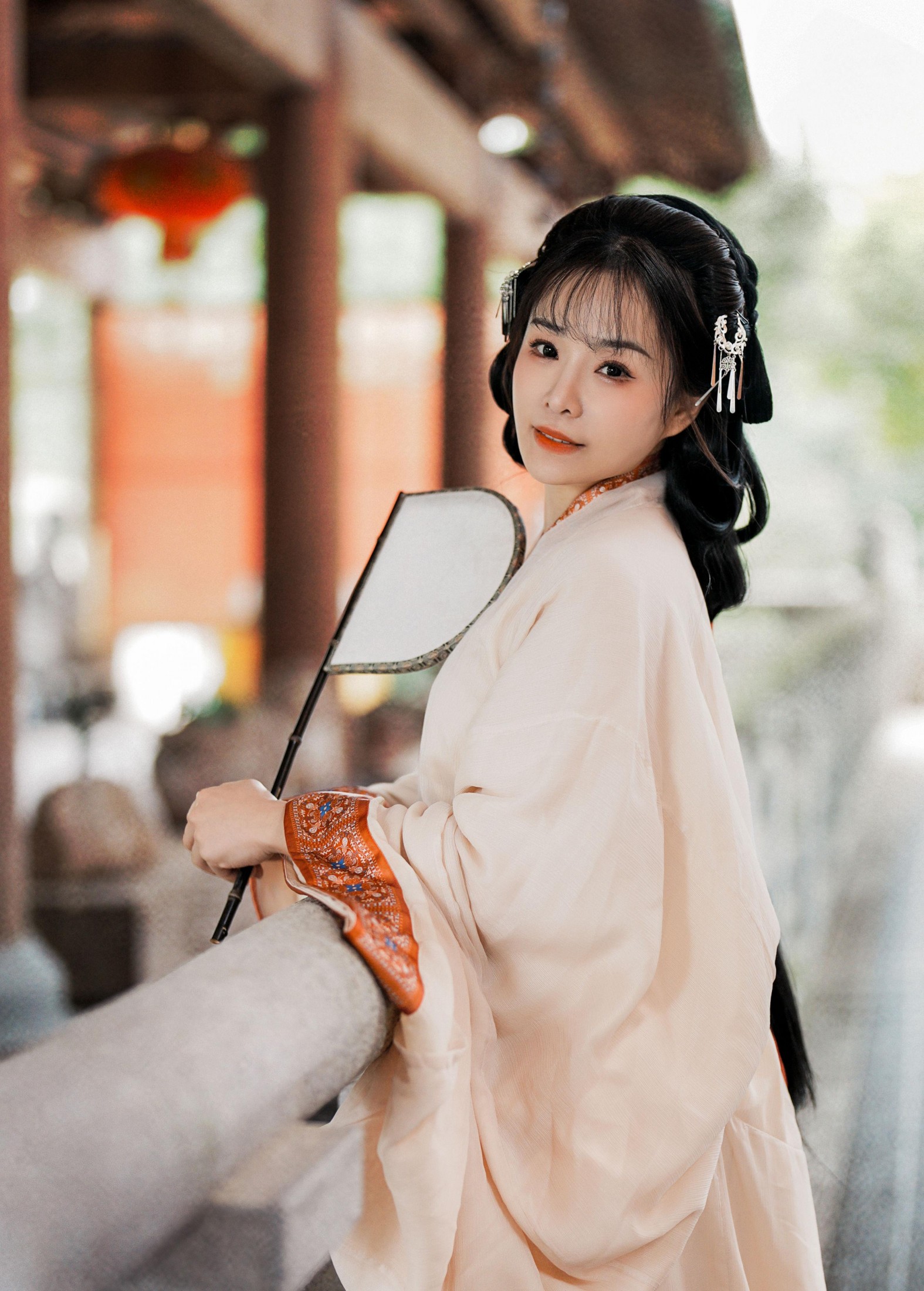 joy777又又 – 《古风人像拍摄-圣泉寺-欢欢》[13P] 插图2