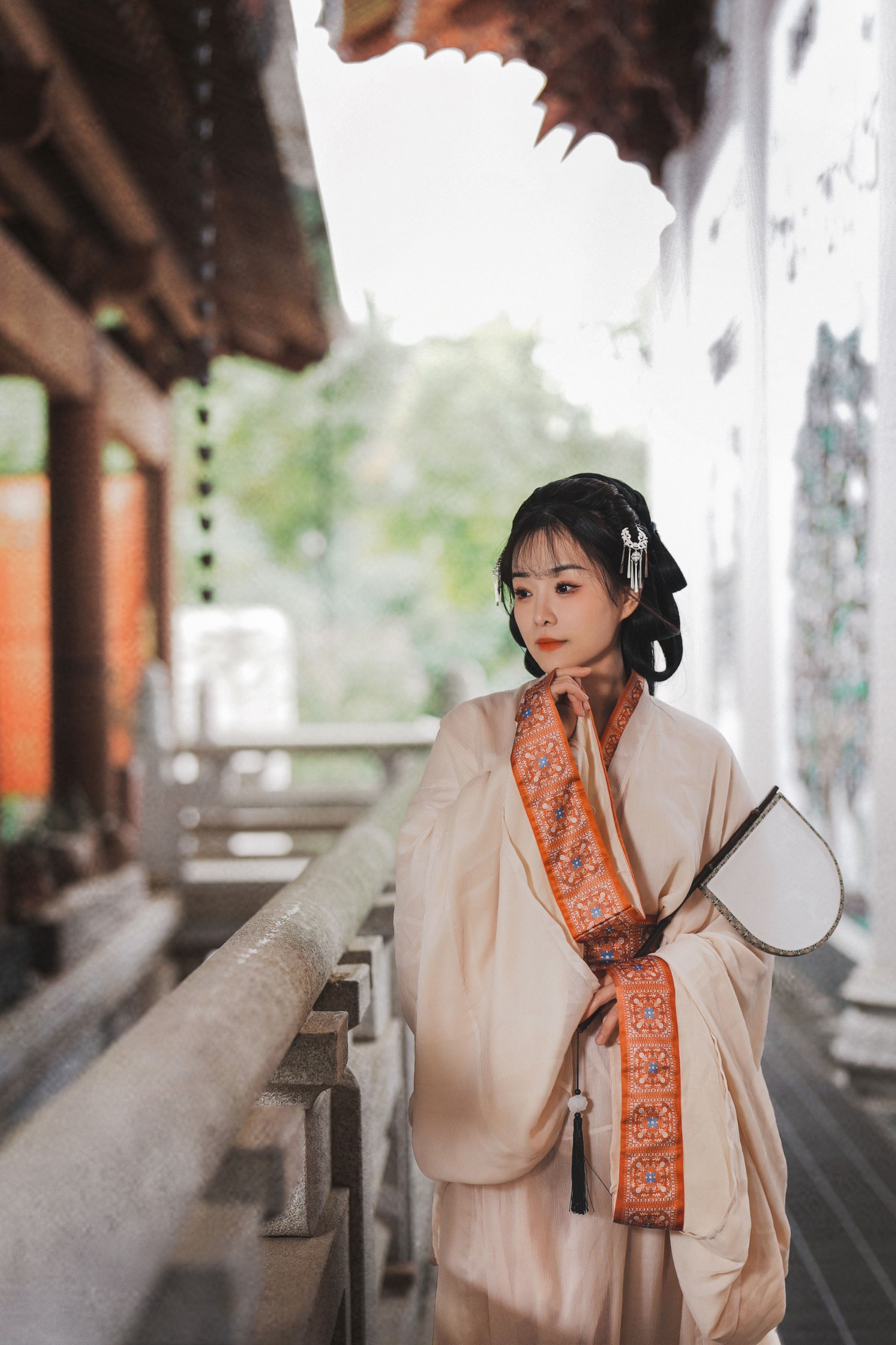 joy777又又 – 《古风人像拍摄-圣泉寺-欢欢》[13P]-66COS