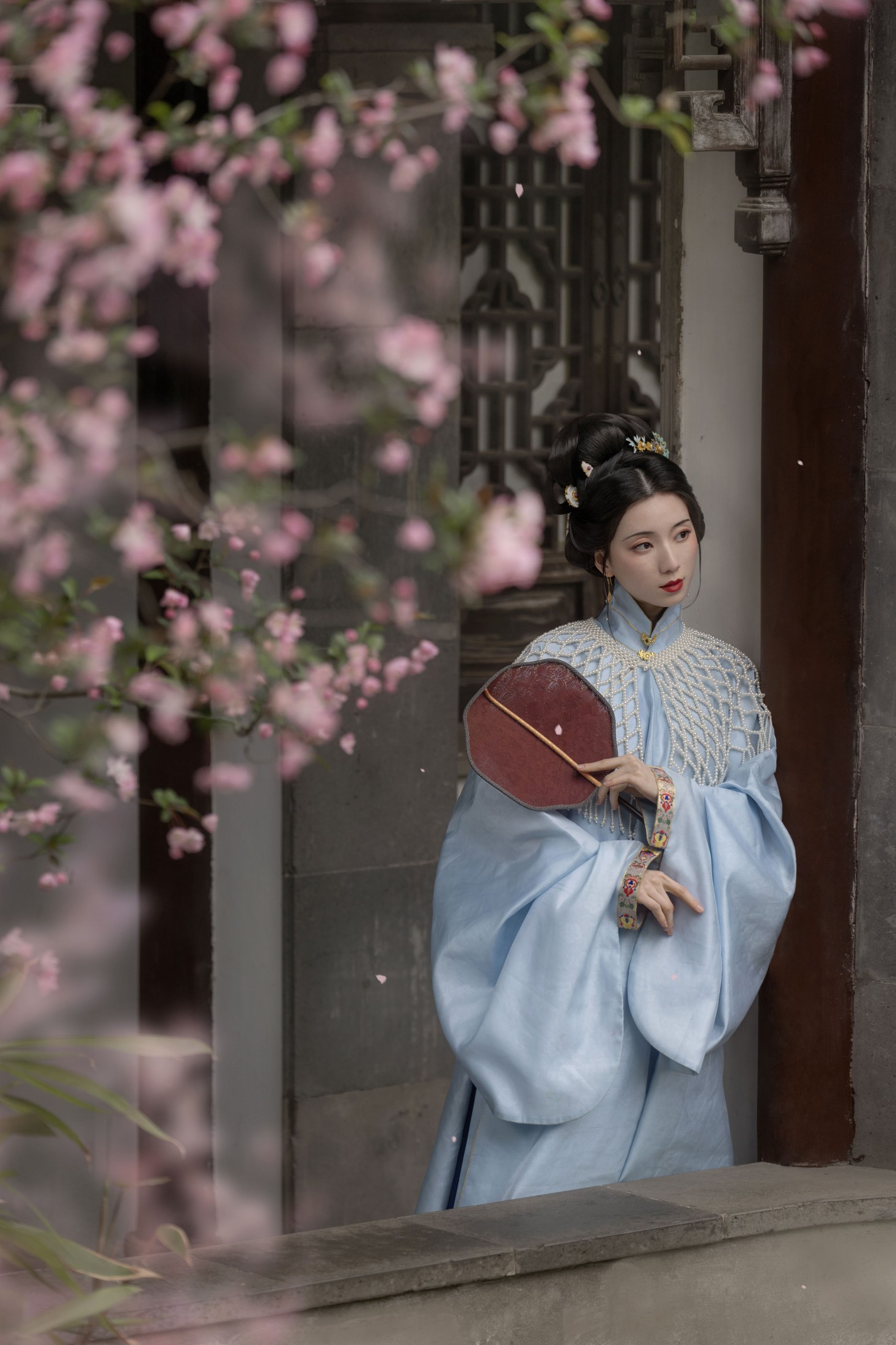 徐浪浪走在马路上 – 《海棠铺秀》[9P] 插图3