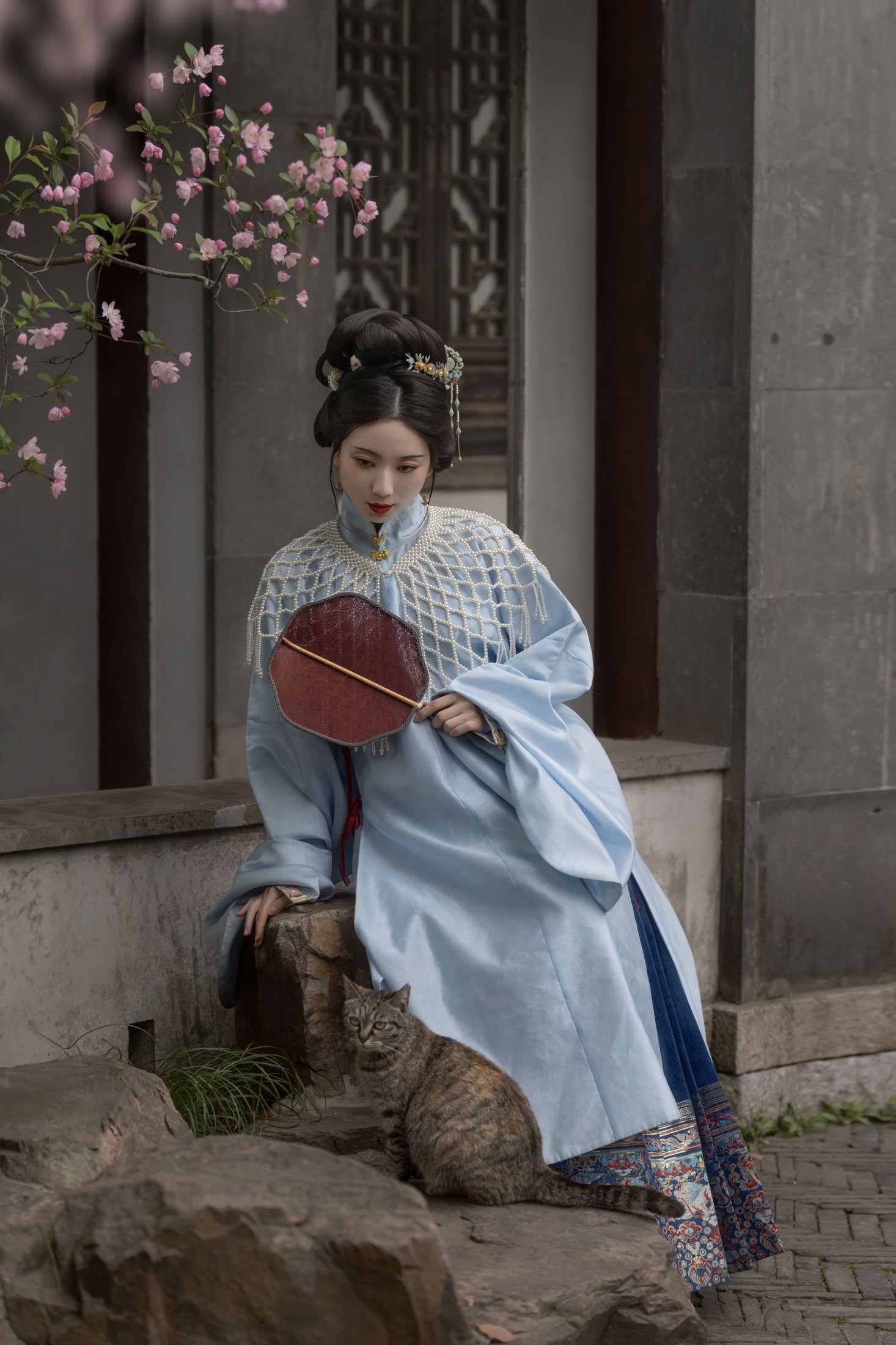 徐浪浪走在马路上 – 《海棠铺秀》[9P] 插图4