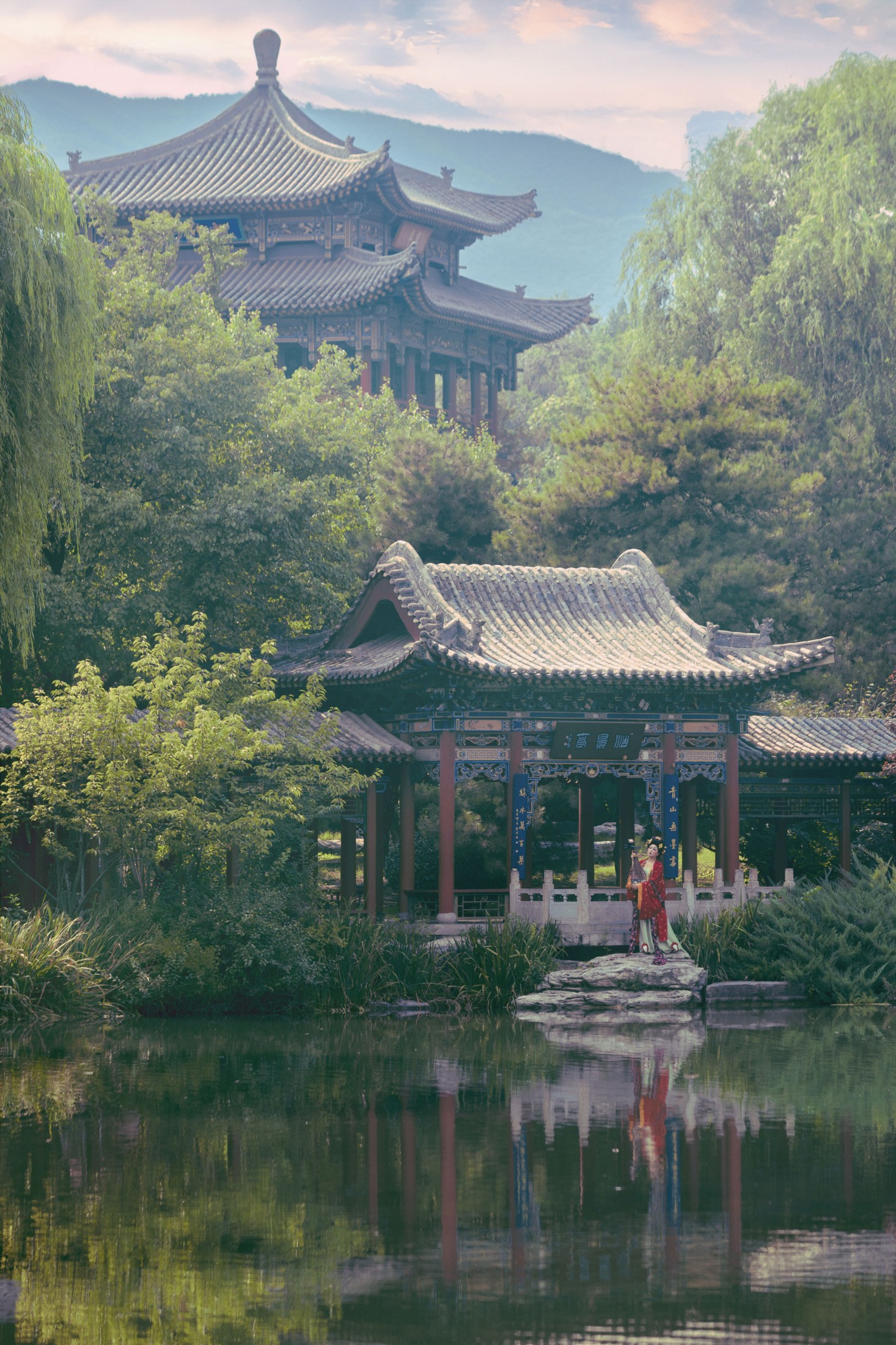 梦梦（我在山西当妆娘） – 《引路菩萨图复原·其二》[40P]-66COS