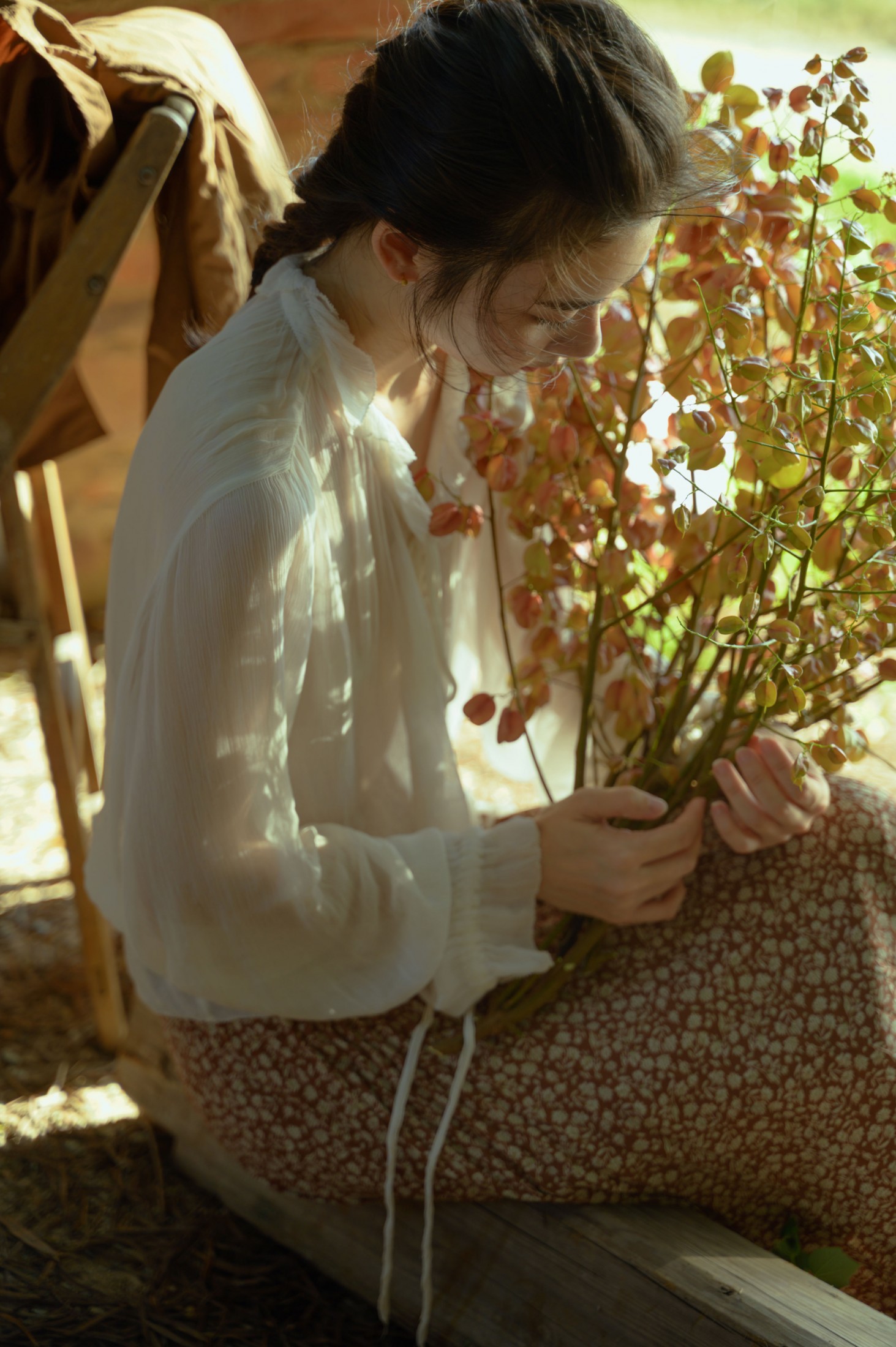 小张 – 《栾树的秋天》[42P]-66COS