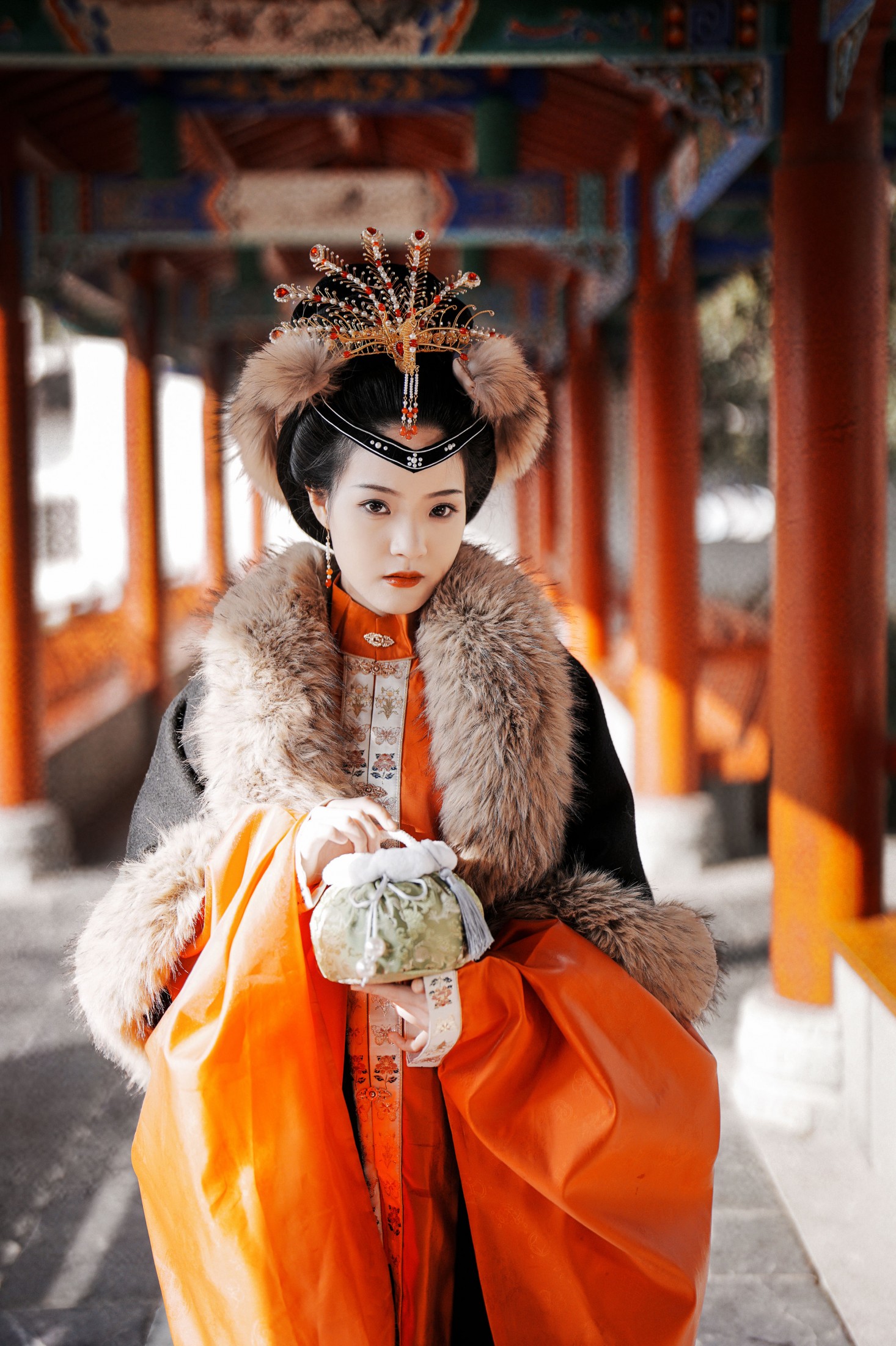 南栀nz – 《古风人像拍摄-南公园-南栀》[18P]-66COS