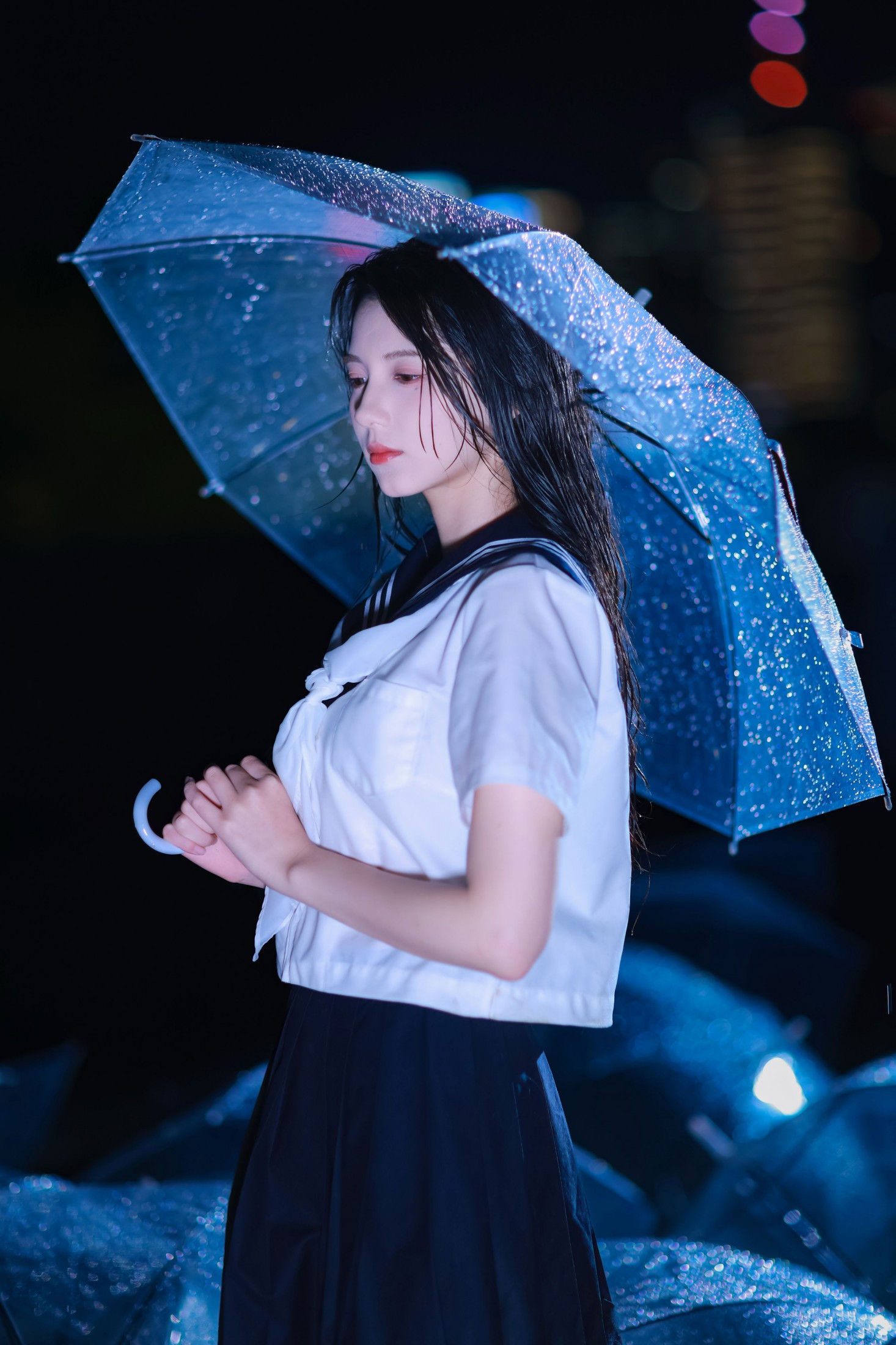 Enyyyn – 《雨落时，心跳是伞面的碎光 》[50P] 插图3