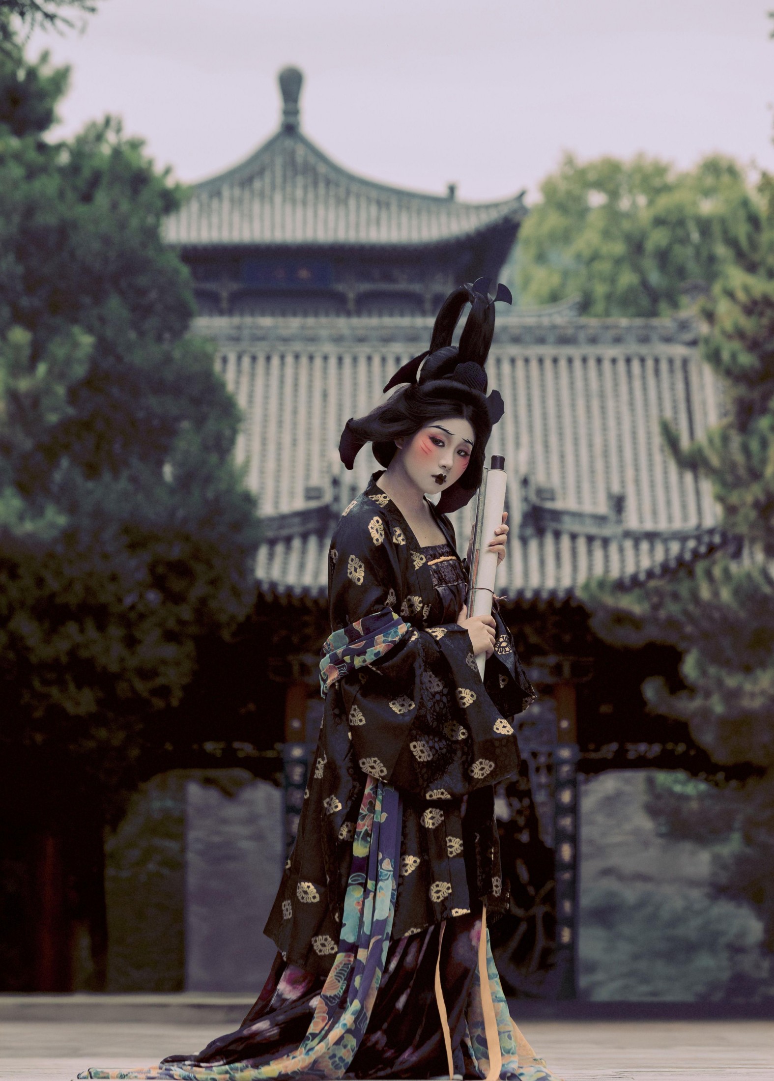 梦梦（我在山西当妆娘） – 《晚唐·太和险妆》[36P] 插图2