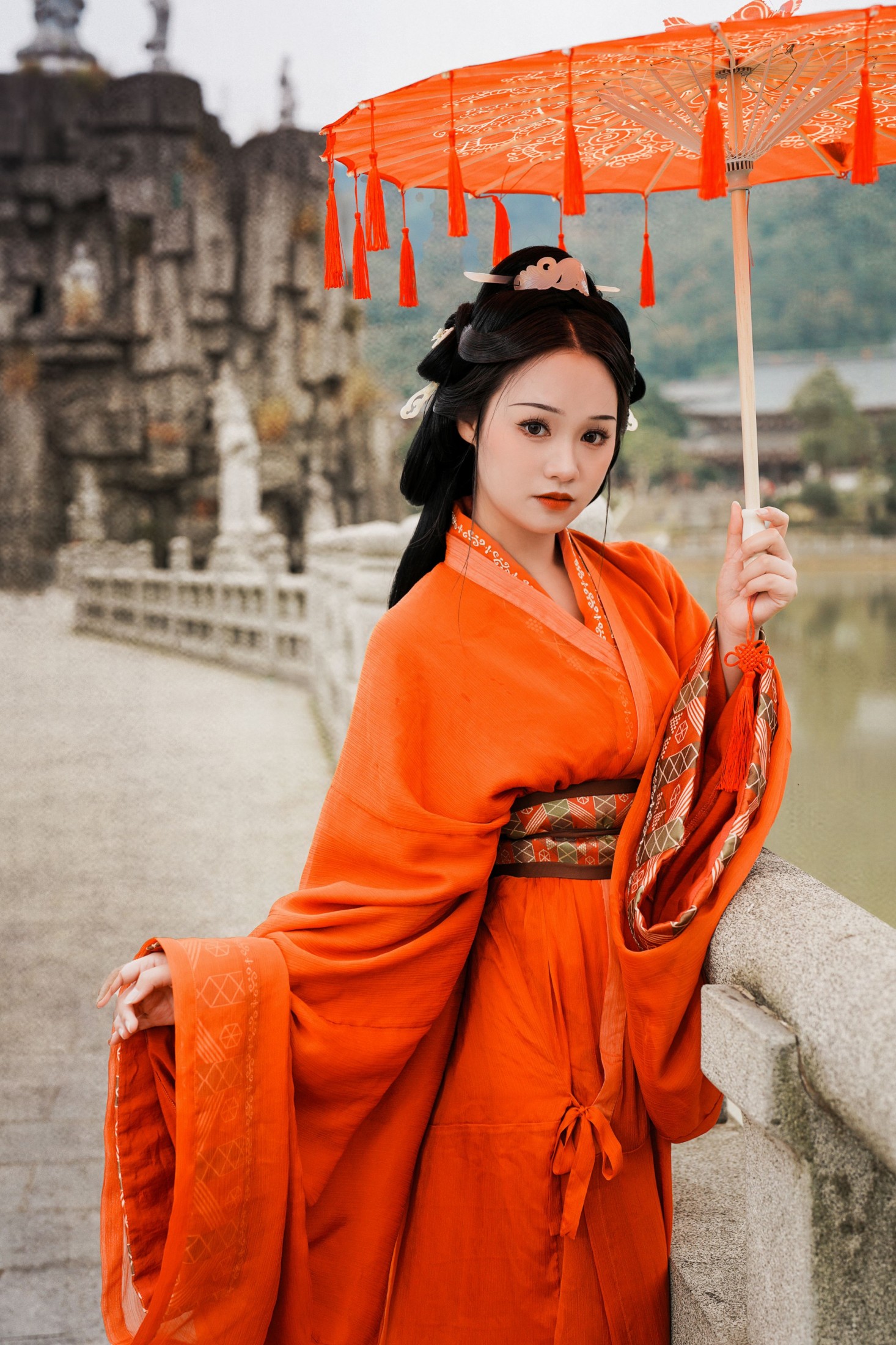 泱泱泱呀 – 《古风人像拍摄-万佛寺-泱泱》[31P] 插图4